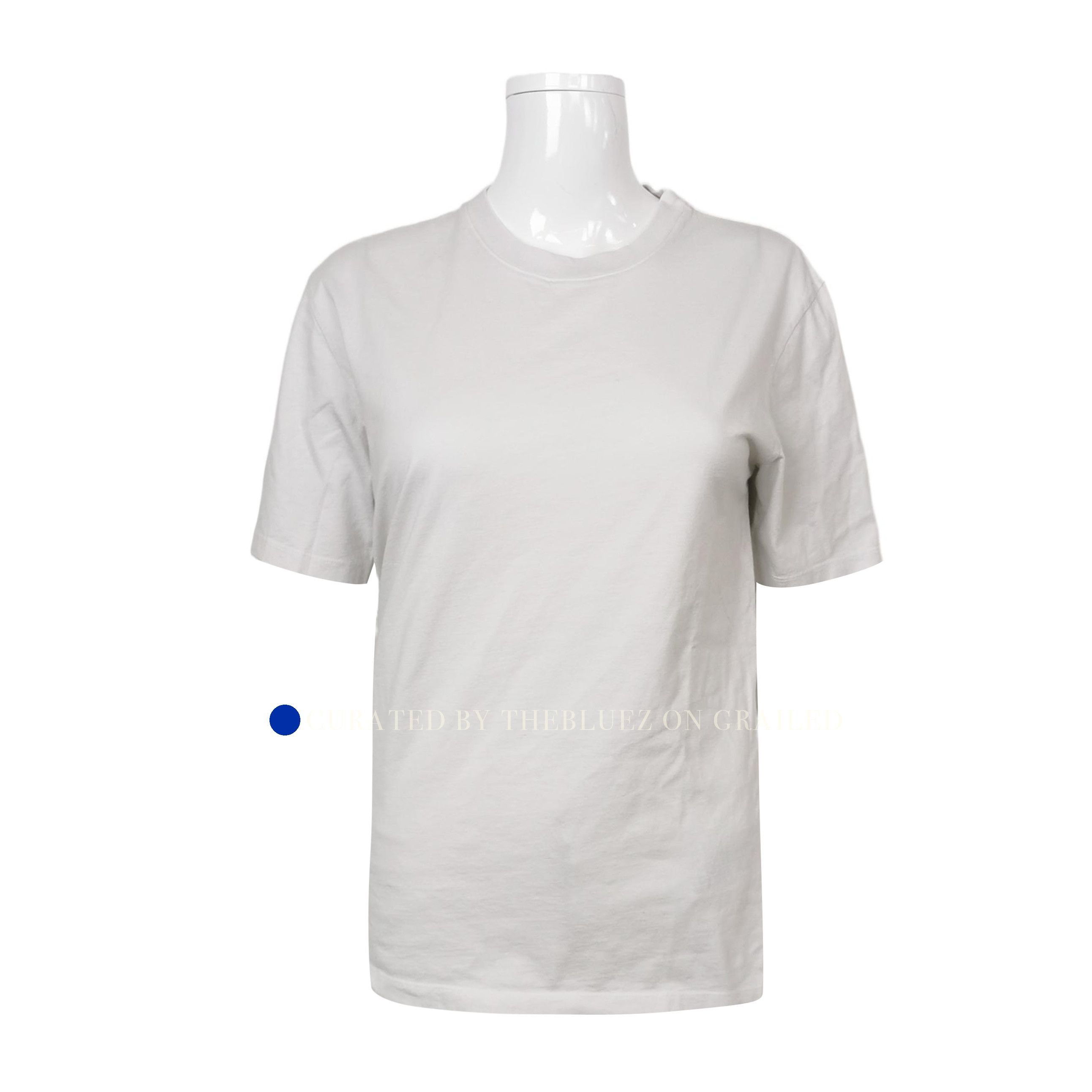Maison Margiela Minimalist Organic Cotton Tee in White Size US XS / EU 42 / 0 - 1 Thumbnail