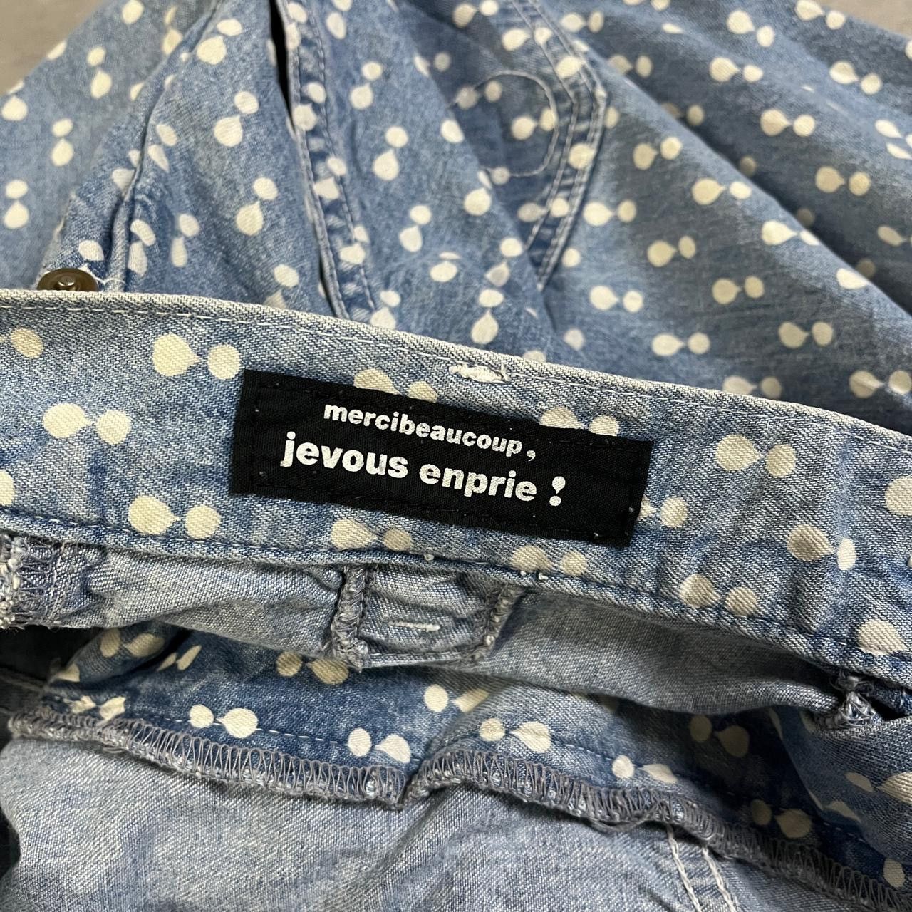 Yohji Yamamoto 2000s Mercibeaucoup Margiela Embroidery Jeans y2k Lgb Ifsix Size US 28 / EU 44 - 8 Thumbnail