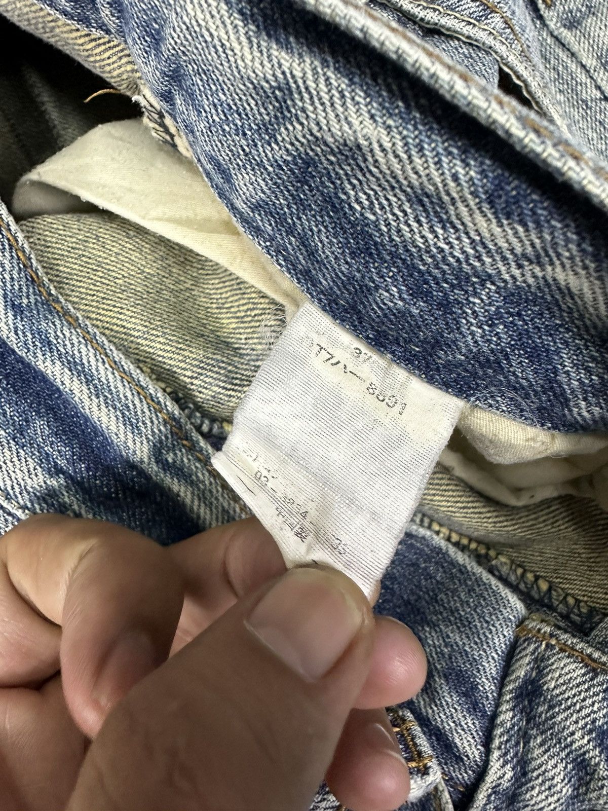 If Six Was Nine Root Three Flare Distressed Vintage Denim 32x33 D730 Size US 32 / EU 48 - 14 Thumbnail