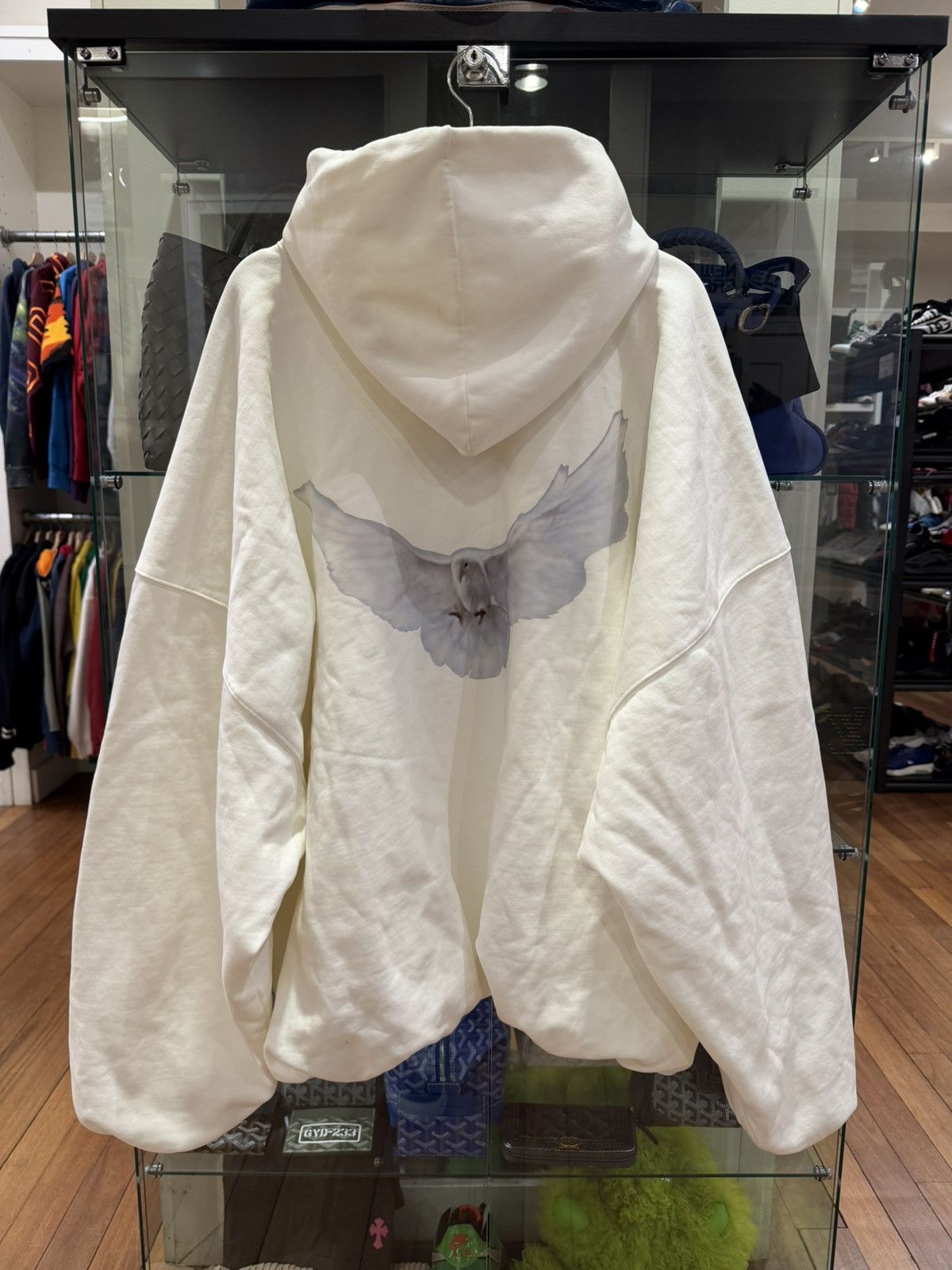Balenciaga × Gap × Yeezy Yeezy Gap Dove Hoodie - White Size US XXL / EU 58 / 5 - 2 Thumbnail
