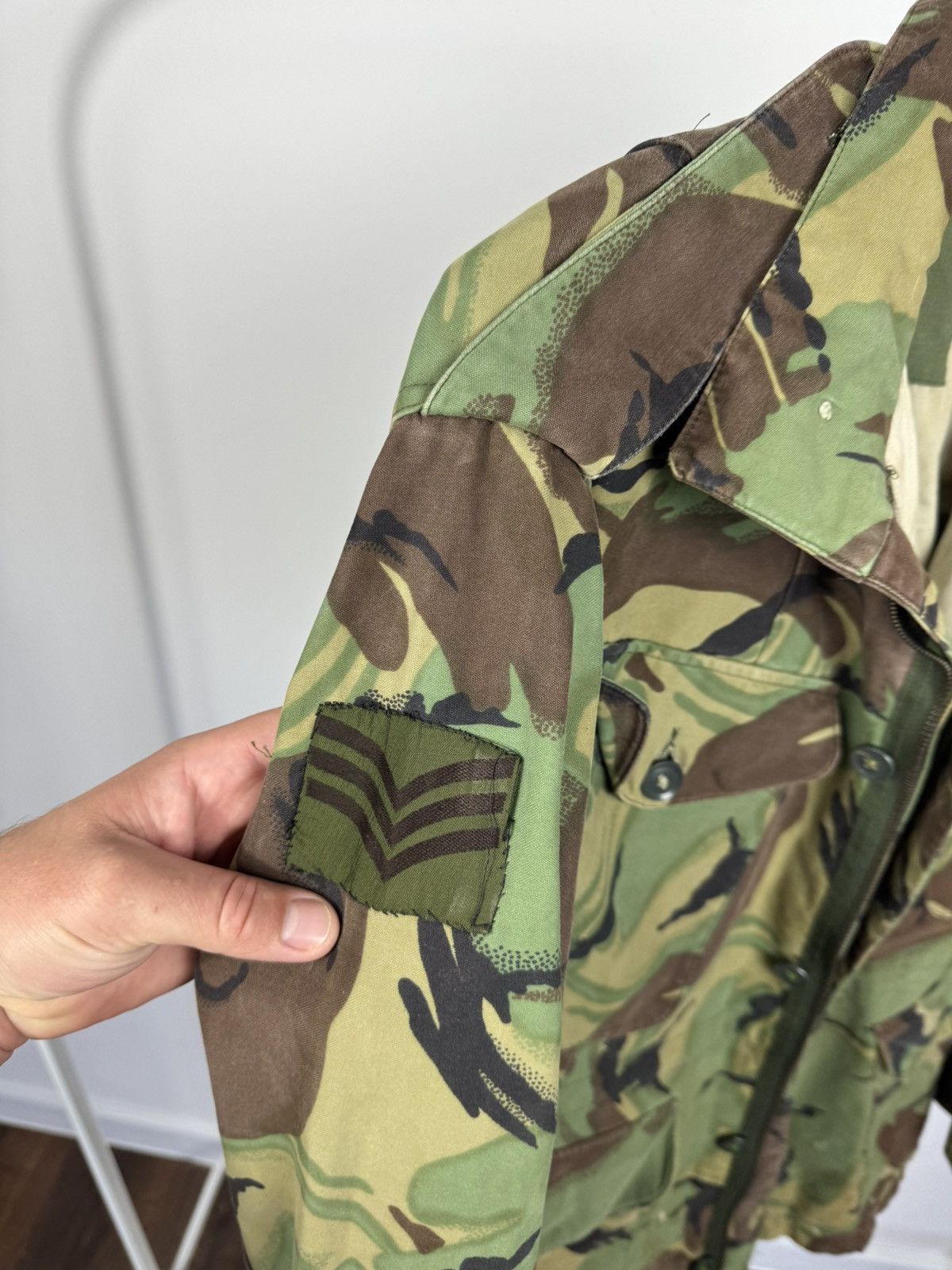 Other Vintage British Army DPM Camouflage Field Jacket Military Size US M / EU 48-50 / 2 - 14 Thumbnail