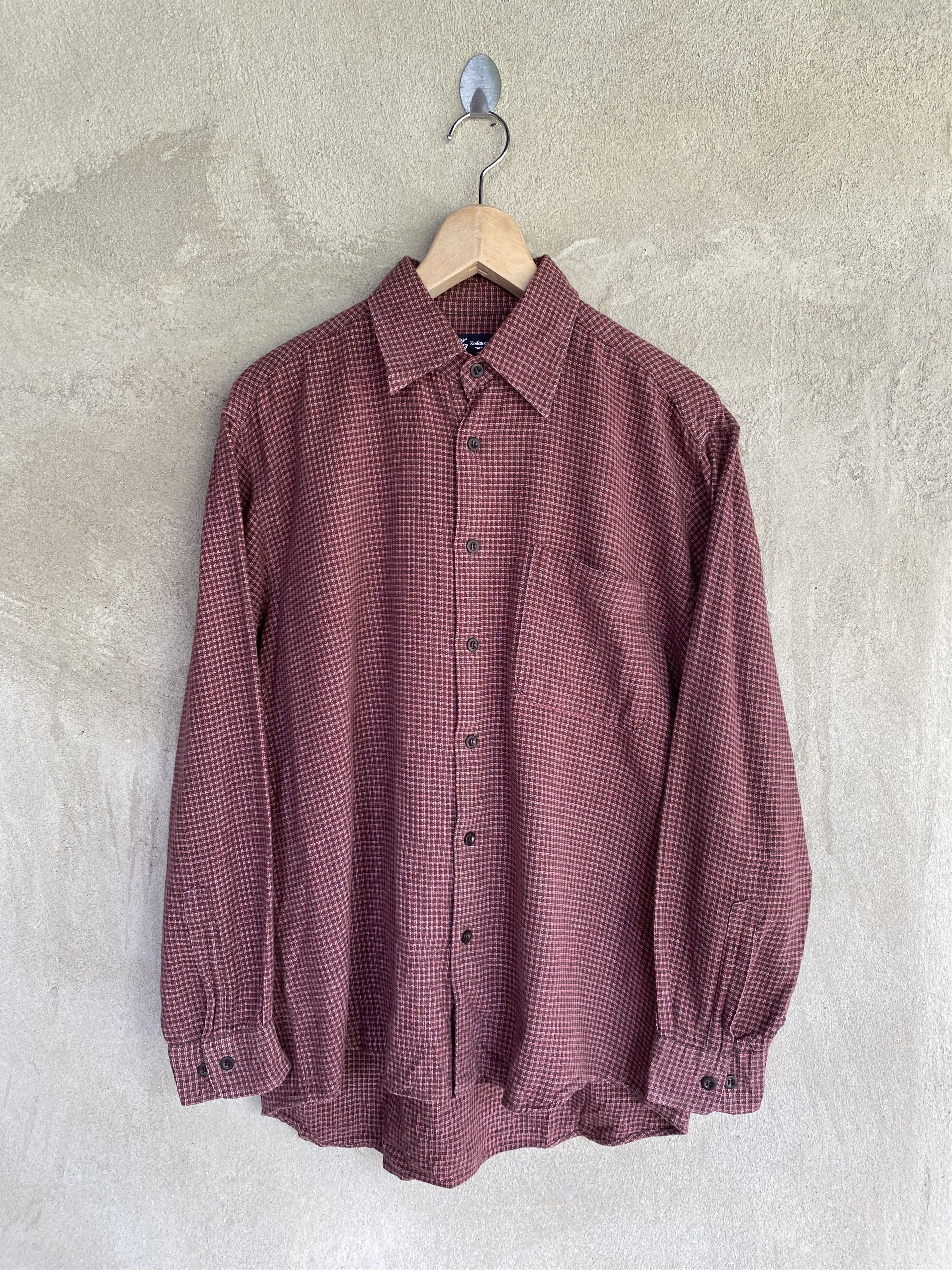 Vintage Vintage Kodawart Design Plaid Tartan Flannel Shirt Size US M / EU 48-50 / 2 - 2 Thumbnail