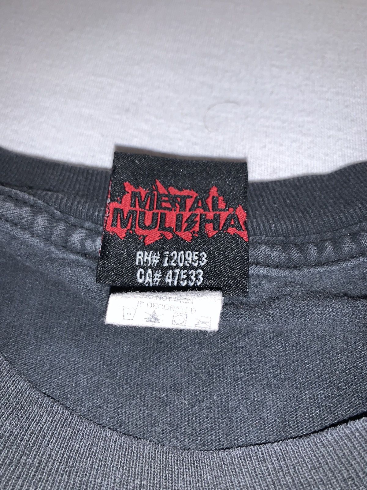Affliction Metal Mulisha Grey Shirt Size US XL / EU 56 / 4 - 4 Thumbnail