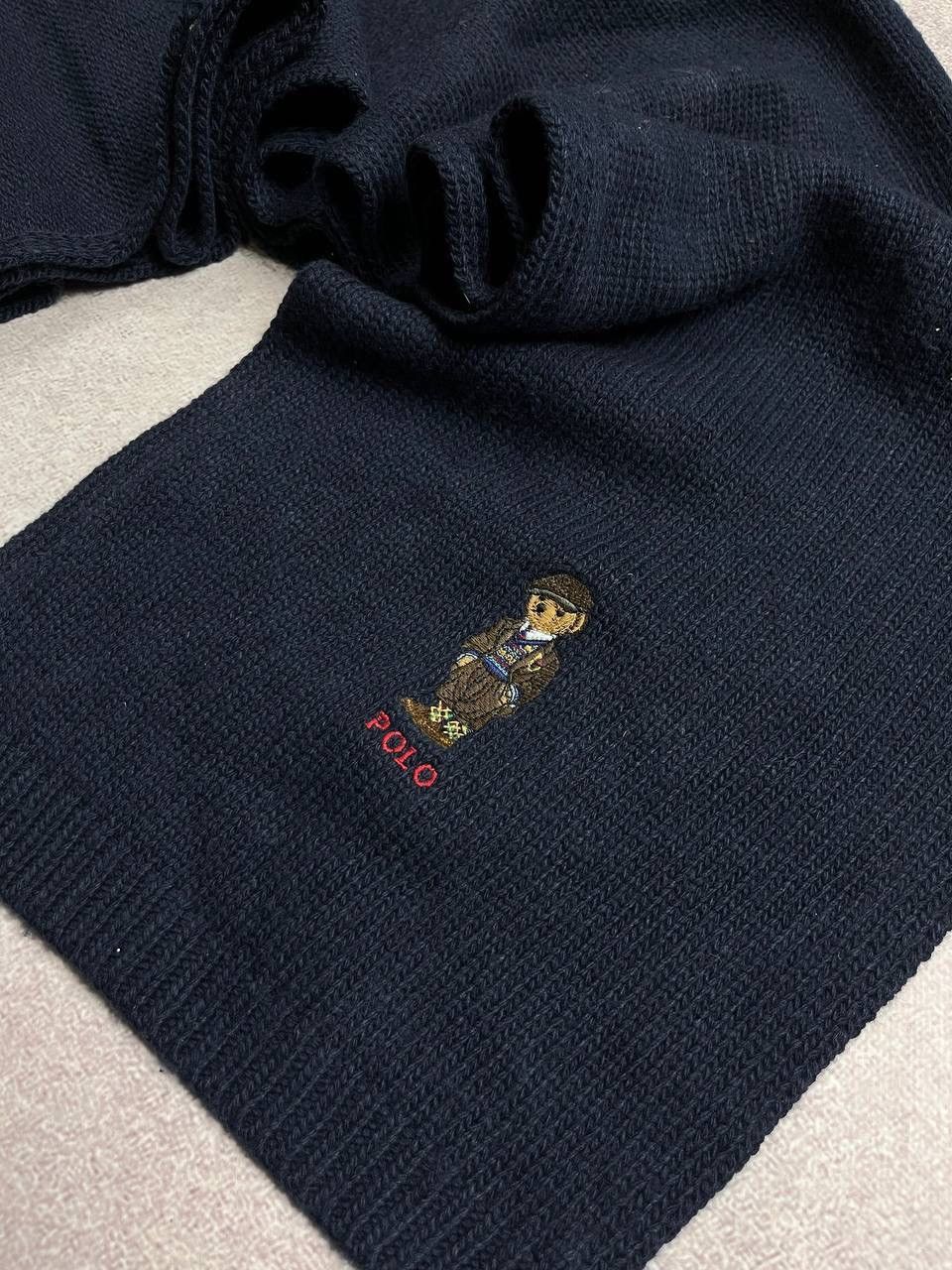Polo Ralph Lauren Vintage Polo Ralph Lauren Bear Scarf Old Money Y2K Size ONE SIZE - 2 Thumbnail