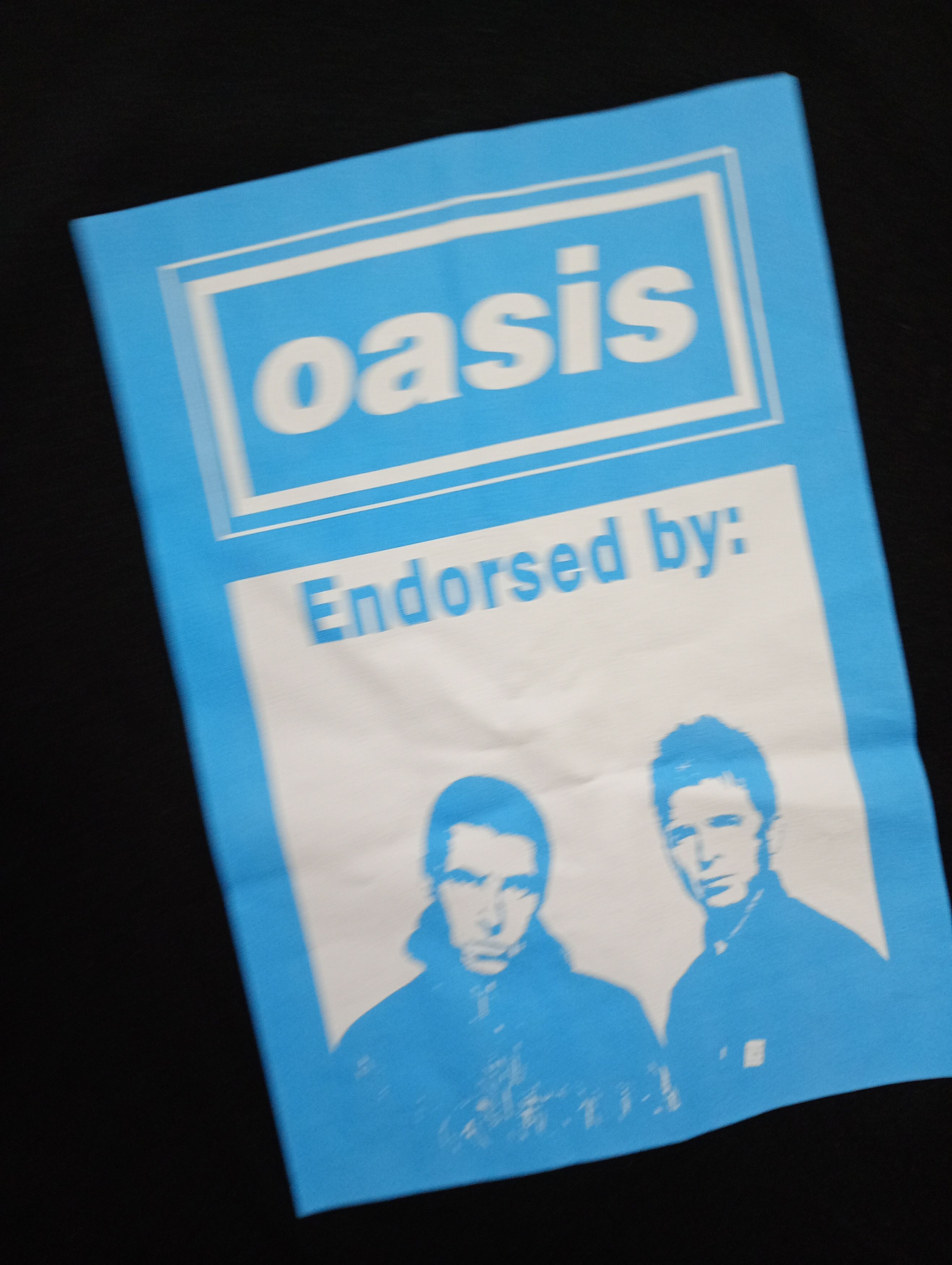 Band Tees × Gildan Gildan Oasis Endorsed By: T-Shirt Size US S / EU 44-46 / 1 - 7 Thumbnail