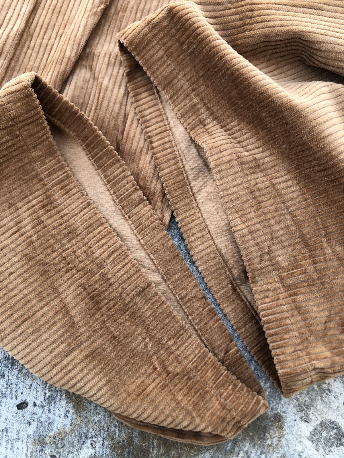 GU × Japanese Brand × Yohji Yamamoto GU CORDUROY WIDE PANTS JAPANESE STYLE Size 28" / US 6 / IT 42 - 8 Thumbnail