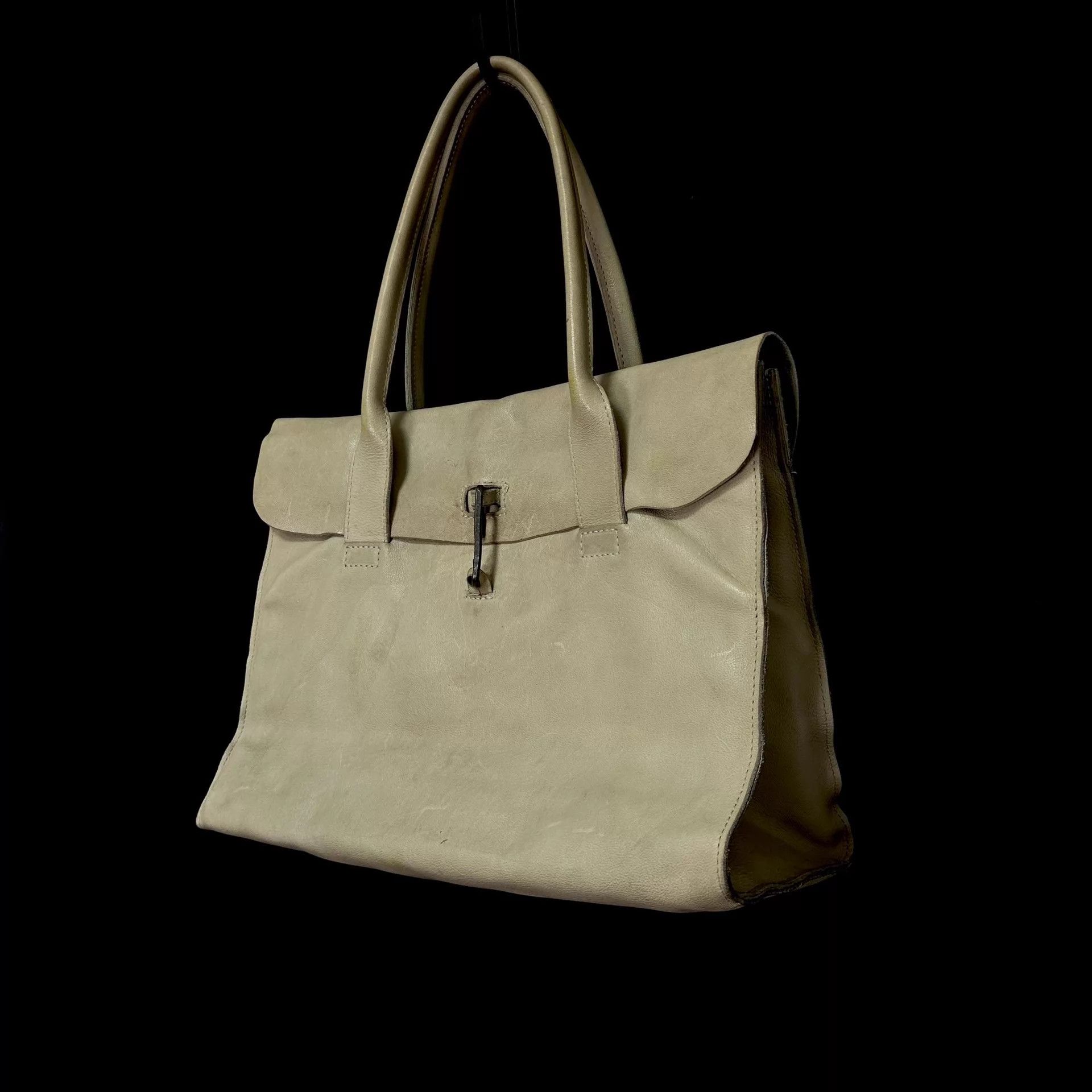 Tagliovivo tagliovivo vintage camel leather doctor bag 1-of-a-kind Size ONE SIZE - 4 Thumbnail