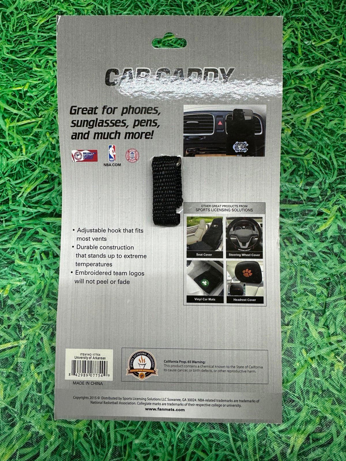 NCAA Arkansas Razorbacks Car Caddy NCAA New Size ONE SIZE - 3 Thumbnail