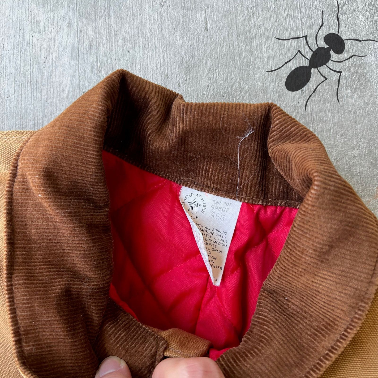 Carhartt × Vintage Carhartt brown cropped Detroit style work wear jacket Size US L / EU 52-54 / 3 - 7 Thumbnail