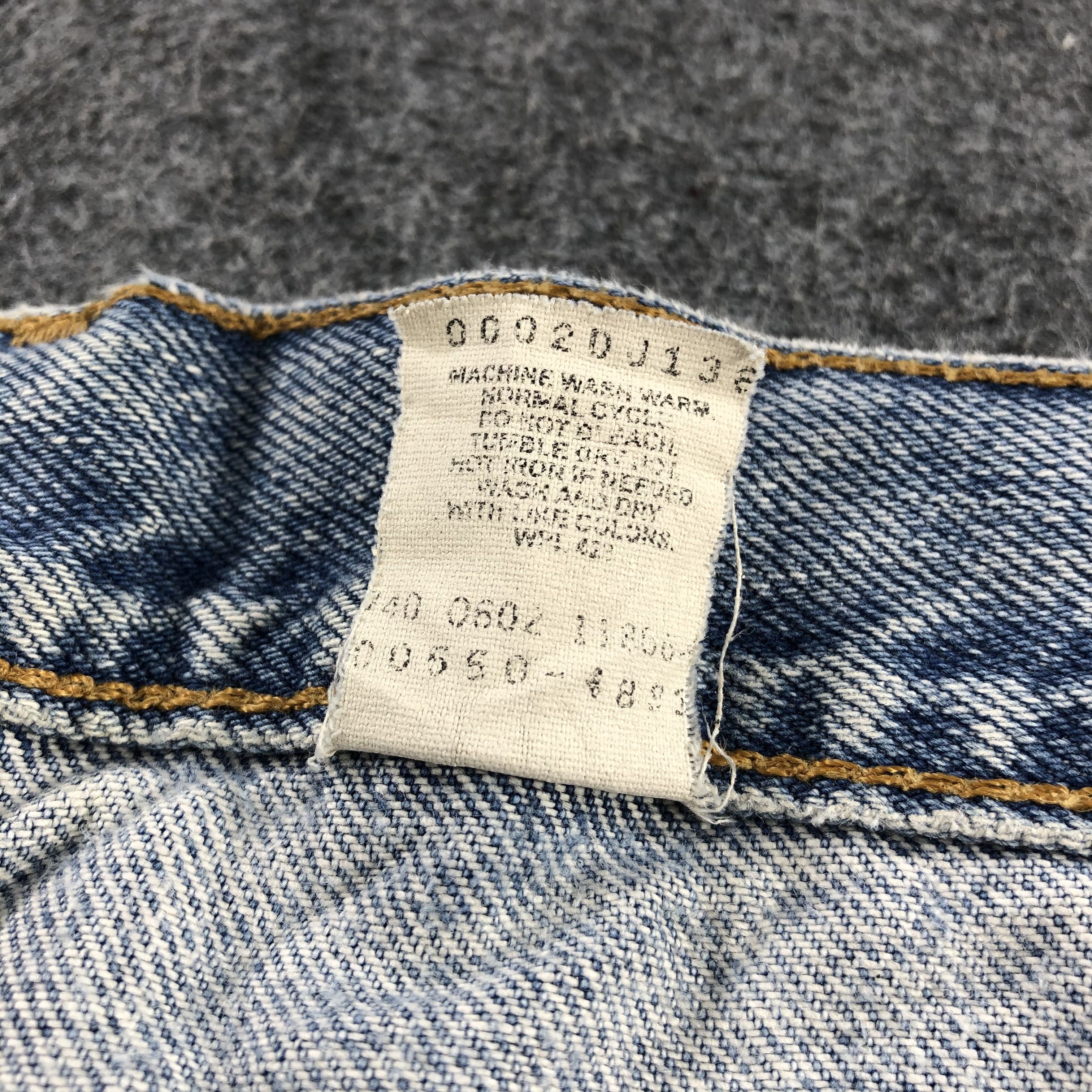 Levi's 90s Vintage Blue Wash Levis 550 Jeans-J2332 Size US 41 - 12 Thumbnail