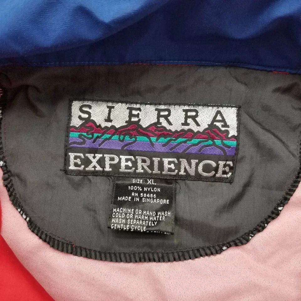 Other Sierra Experience Jacket Mens XL Pockets Nylon Windbreaker Size US XL / EU 56 / 4 - 8 Thumbnail