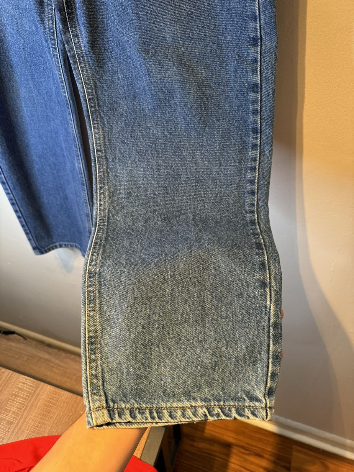 Carhartt Carhartt Jeans Size 38x30 817-DST Blue Denim Relaxed Fit Size US 38 / EU 54 - 4 Thumbnail