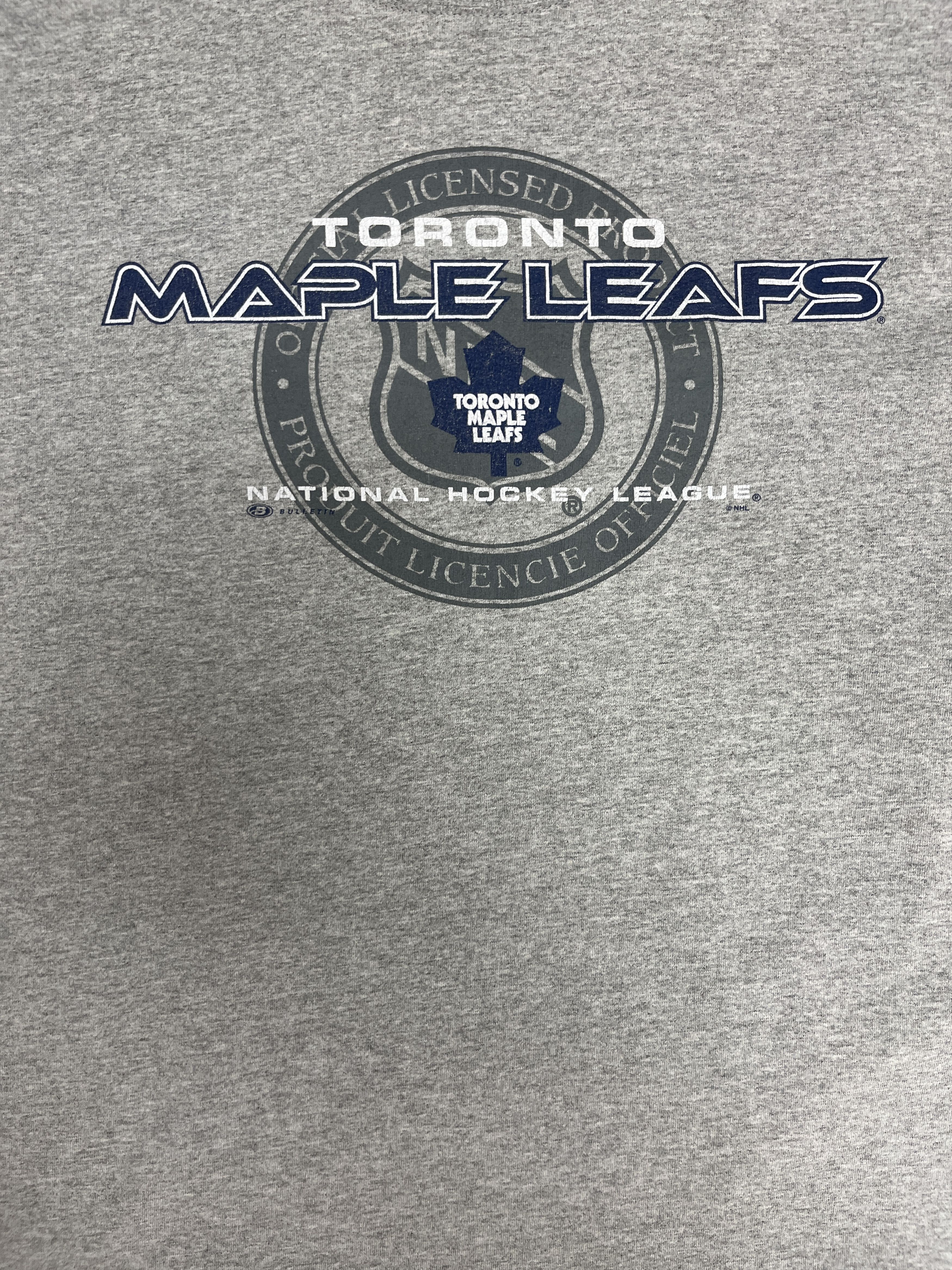 Vintage Toronto Maple Leafs Hockey Vintage Grey T-Shirt Tee Size US L / EU 52-54 / 3 - 2 Thumbnail
