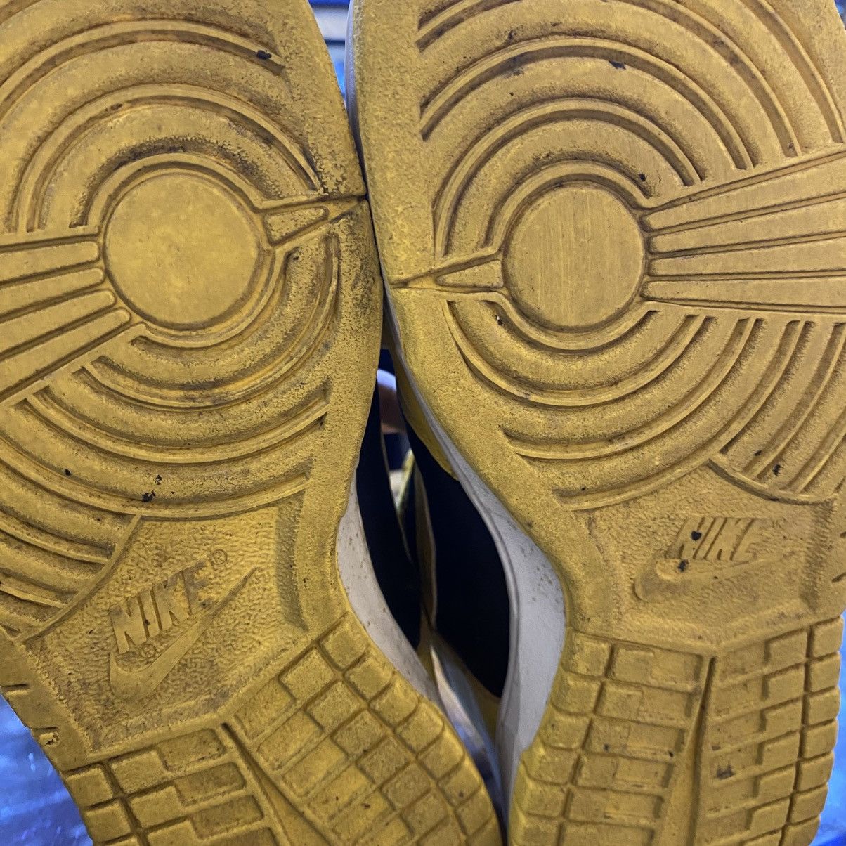 Nike ⚡️1999 NIKE DUNK HIGH LE NYC GOLDENROD MAIZE wu tang Size US 9 / EU 42 - 5 Thumbnail