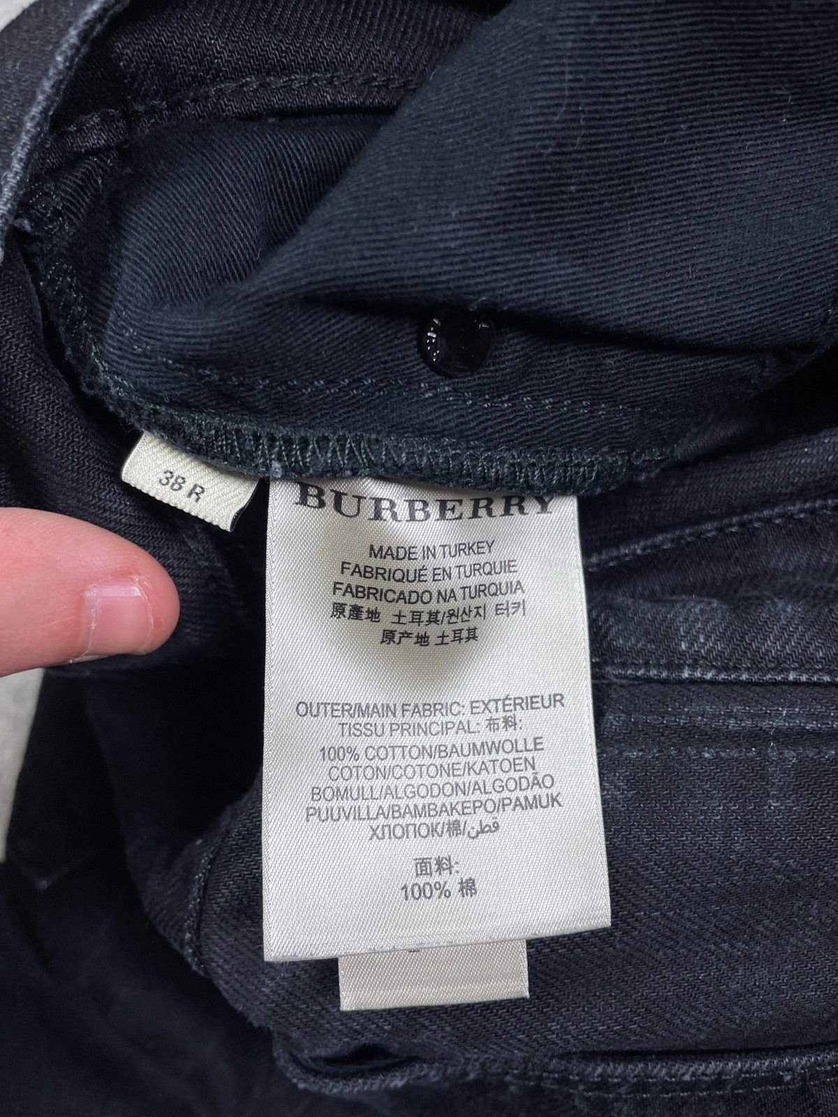 Burberry Burberry Brit Shoreditch Skinny Jeans Denim Size US 38 / EU 54 - 5 Thumbnail