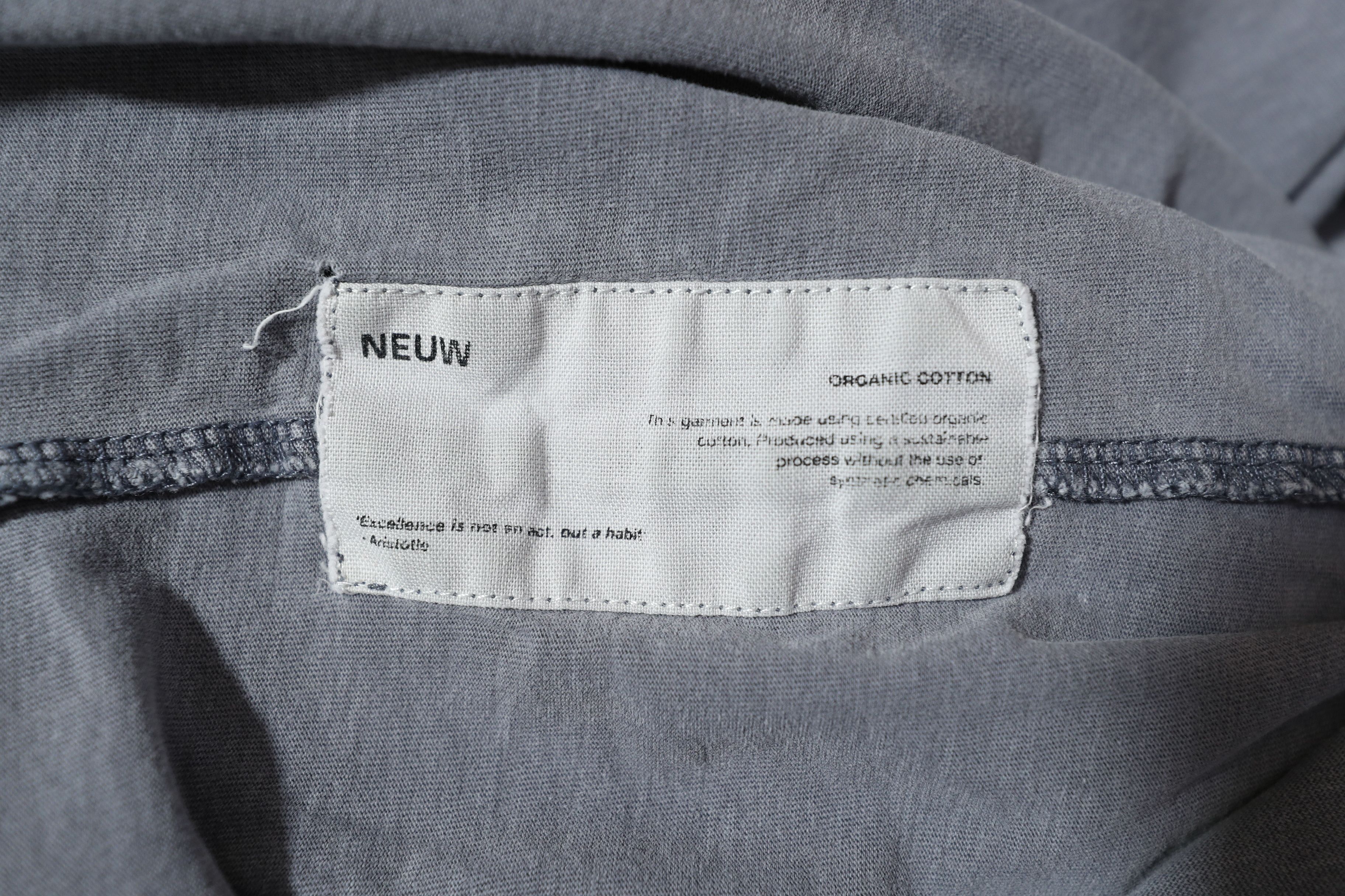 NEUW Denim Neuw Organic Cotton Distressed Brand Tee (L) Size US L / EU 52-54 / 3 - 11 Thumbnail