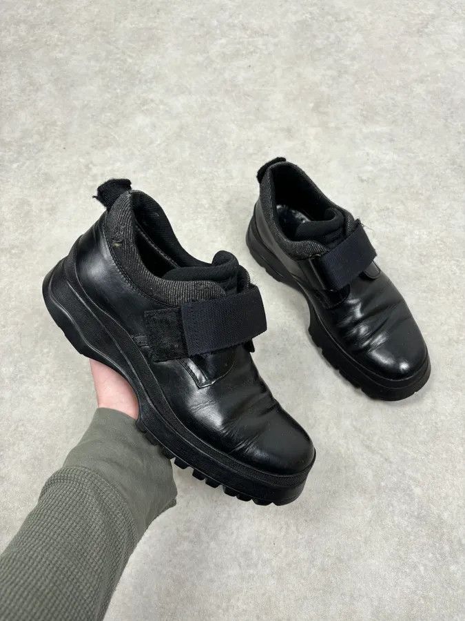 Prada Archive 2000s Prada Sport Vintage Leather Loafers Shoes