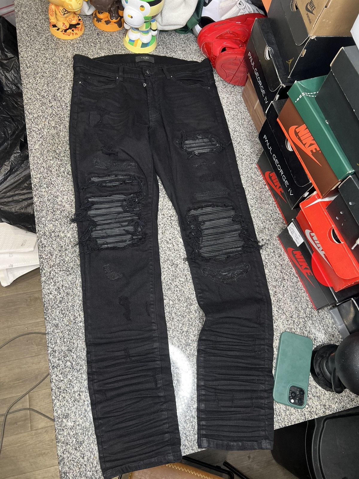 Amiri Jean Mx1 Black Thrasher