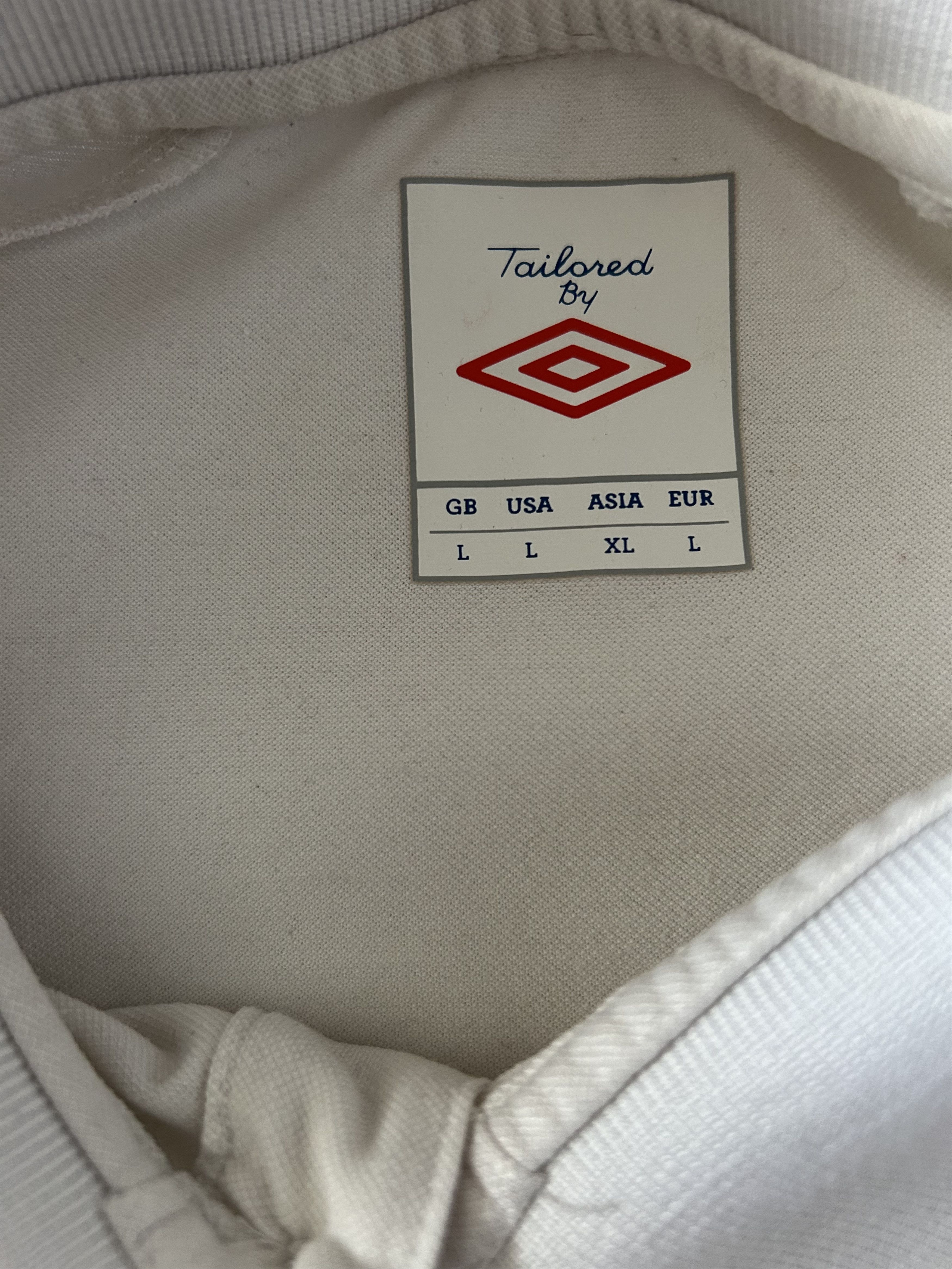 Umbro ENGLAND polo shirt - Umbro - L - UNIQUE Size US L / EU 52-54 / 3 - 5 Thumbnail