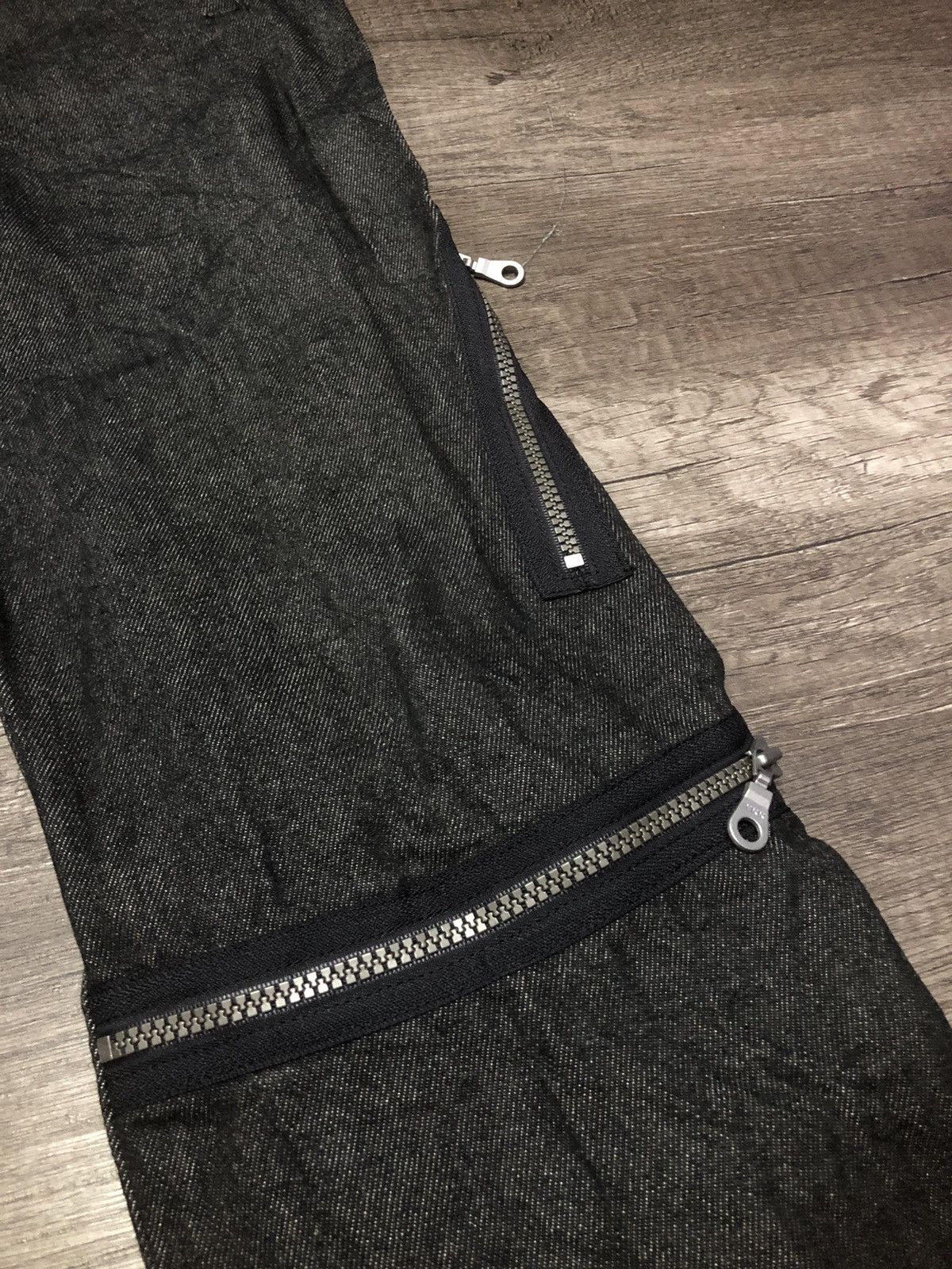 If Six Was Nine × Japanese Brand × Le Grande Bleu (L.G.B.) Vintage Setting Ons Pants Bondage Zipper Design Size US 29 - 8 Thumbnail