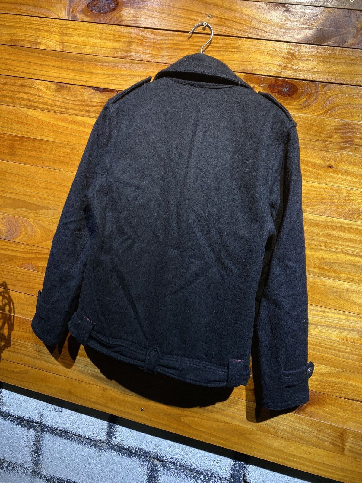 Japanese Brand Ignition Black Jacket – Classic Double-Breasted Military Size US M / EU 48-50 / 2 - 11 Thumbnail