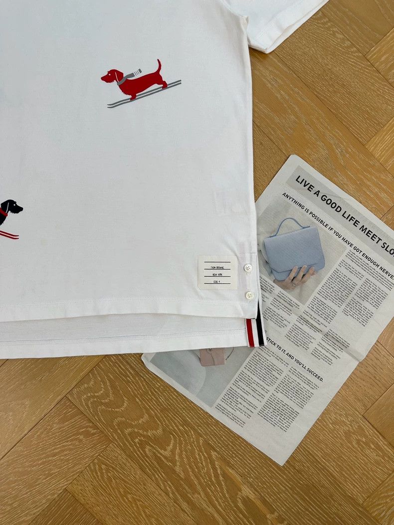 Thom Browne Thom Browne Dog print T-shirt Size US XL / EU 56 / 4 - 3 Thumbnail