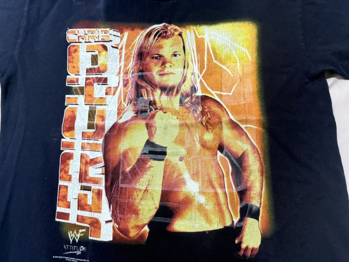 Vintage Vintage 00s Chris Jericho Y2J T-Shirt 90s Youth XL Size US S / EU 44-46 / 1 - 4 Thumbnail