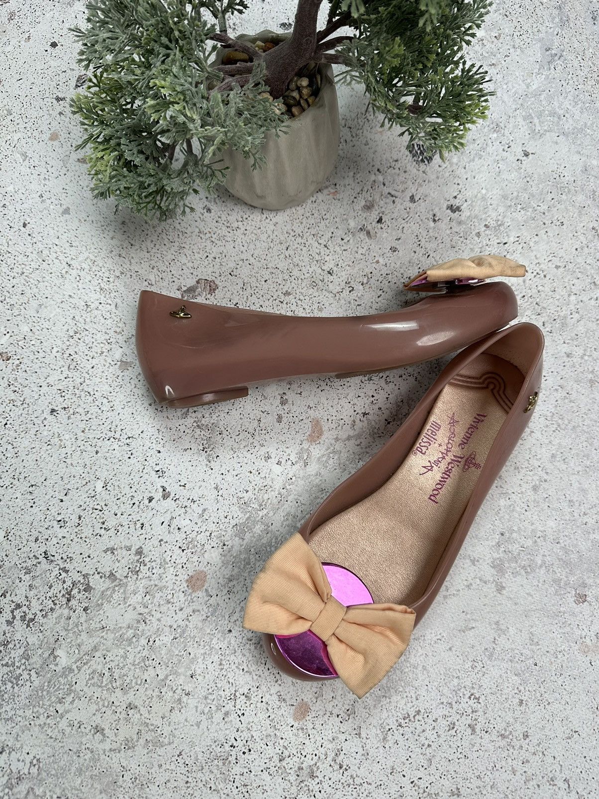Designer × Melissa × Vivienne Westwood Vivienne Westwood x Melissa Anglomania ballet flats shoes Size US 6 / IT 36 - 2 Thumbnail