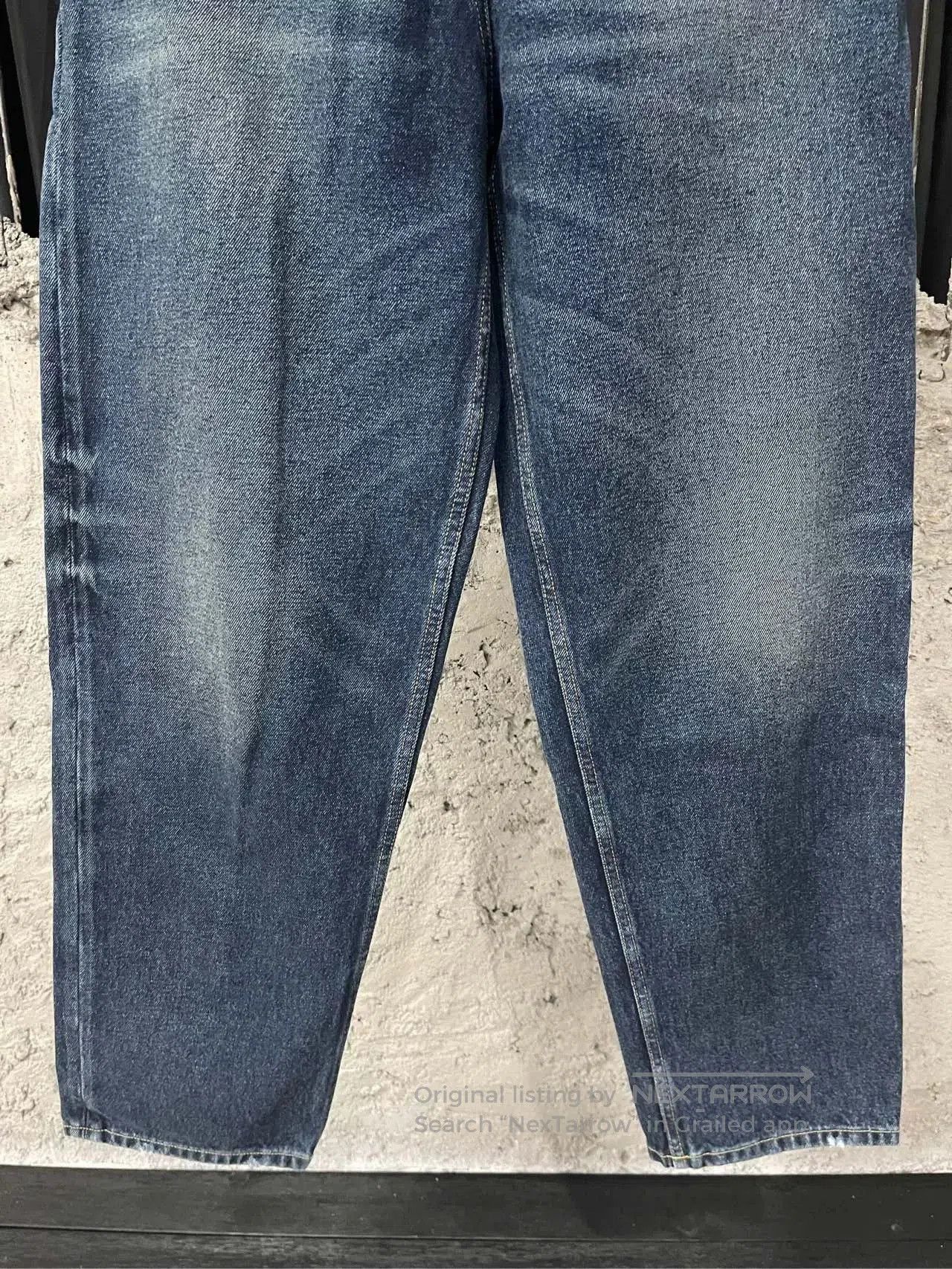 Prada Prada Metal Triangle Denim Pants Size 26. Size 26" / US 2 / IT 38 - 4 Thumbnail