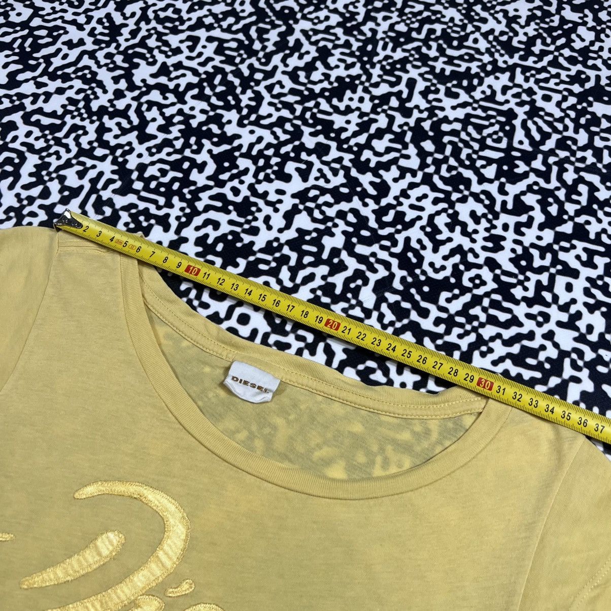 Diesel Vintage Y2K Diesel Big Logo Retro Casual T-shirt 90s Style Size S / US 4 / IT 40 - 13 Thumbnail