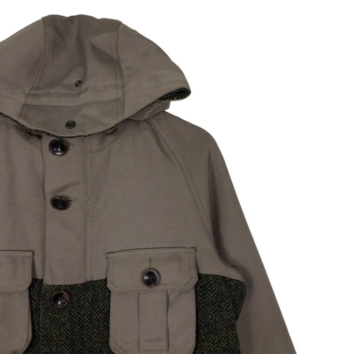 Harris Tweed 90’s Vintage Harris Tweed Dufflers Wool Jacket Cargo Pocket Size US M / EU 48-50 / 2 - 5 Thumbnail