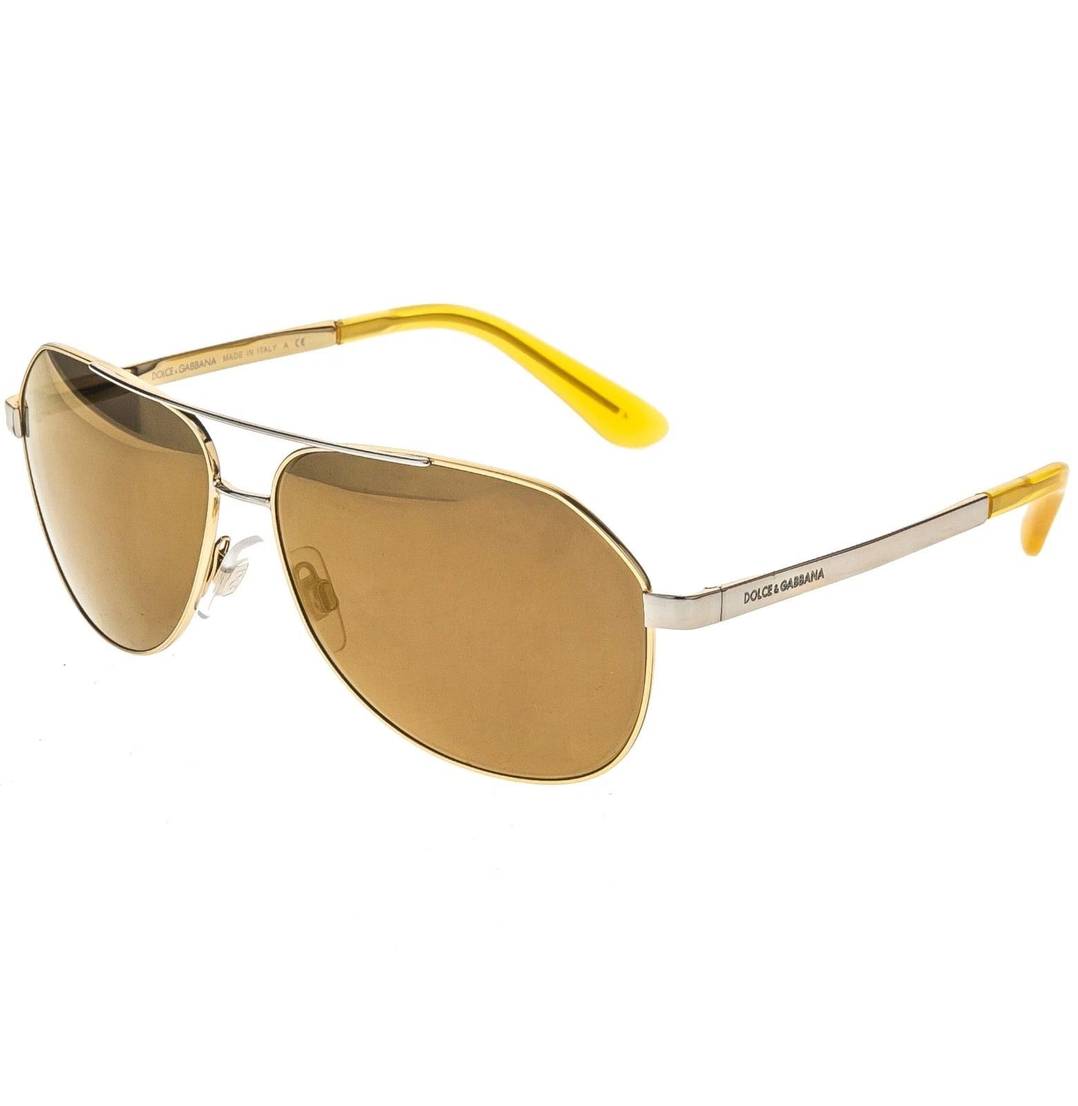 Dolce & Gabbana DOLCE & GABBANA DG2144 2144 Silver Mirrored Sunglasses Size ONE SIZE - 8 Thumbnail