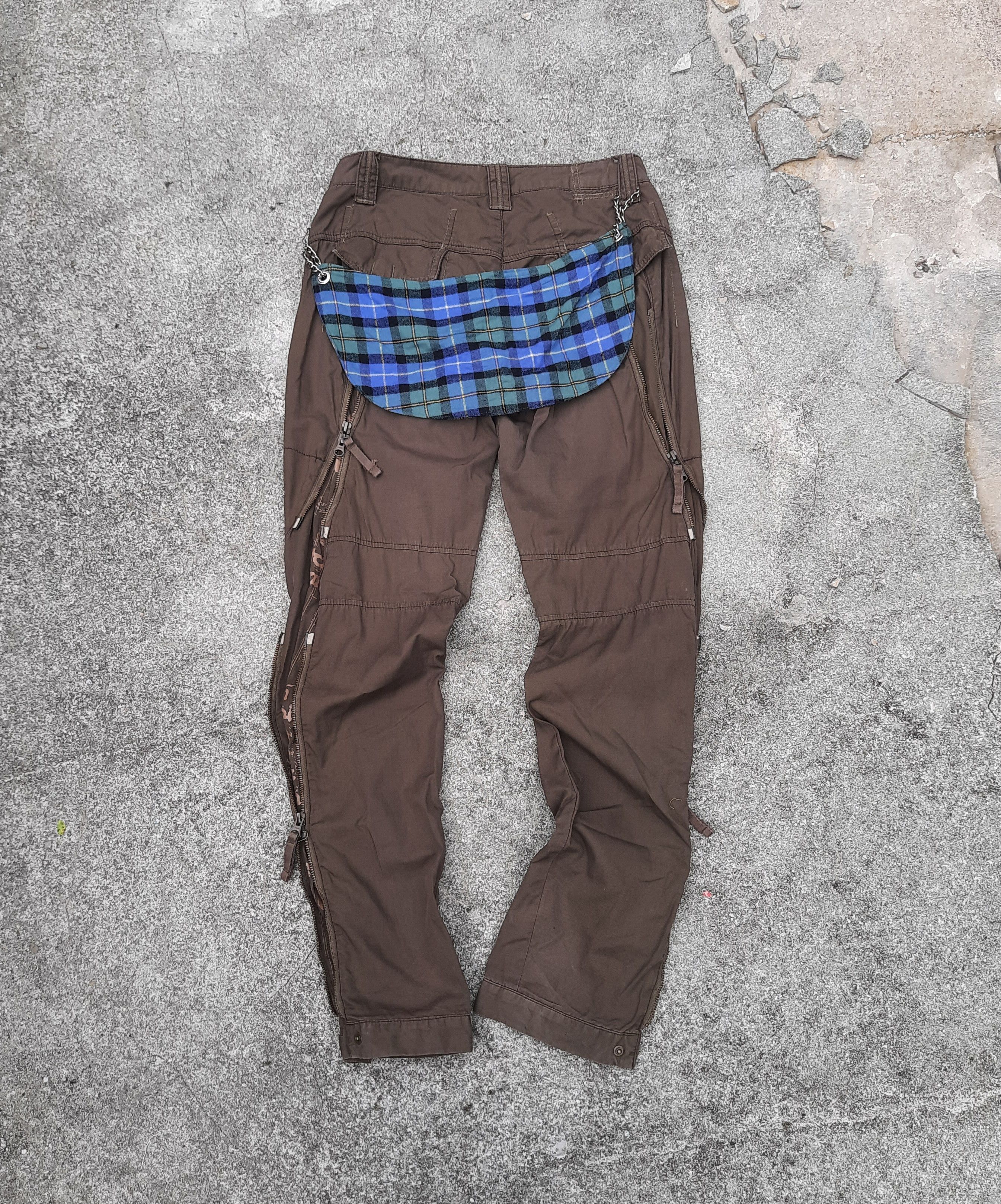 パンツ \"MARITHE FRANCOIS GIRBAUD\" Bondage Pants Early 2000s Marithe Francois Girbaud Bondage Cargo Pants