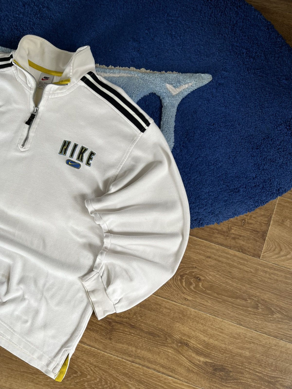 Nike NIKE 1/3 ZIP VINTAGE OVERSIZE BOXY SWEATSHIRT Size US L / EU 52-54 / 3 - 2 Thumbnail