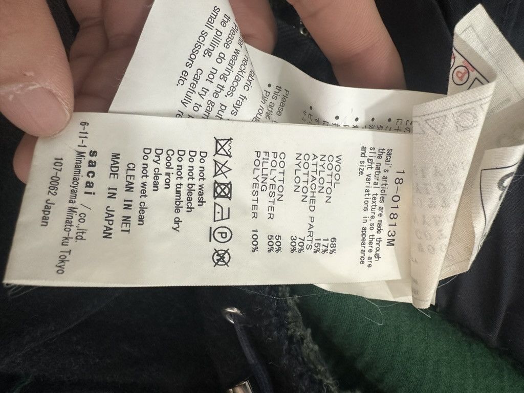 Sacai sacai Size US L / EU 52-54 / 3 - 7 Thumbnail