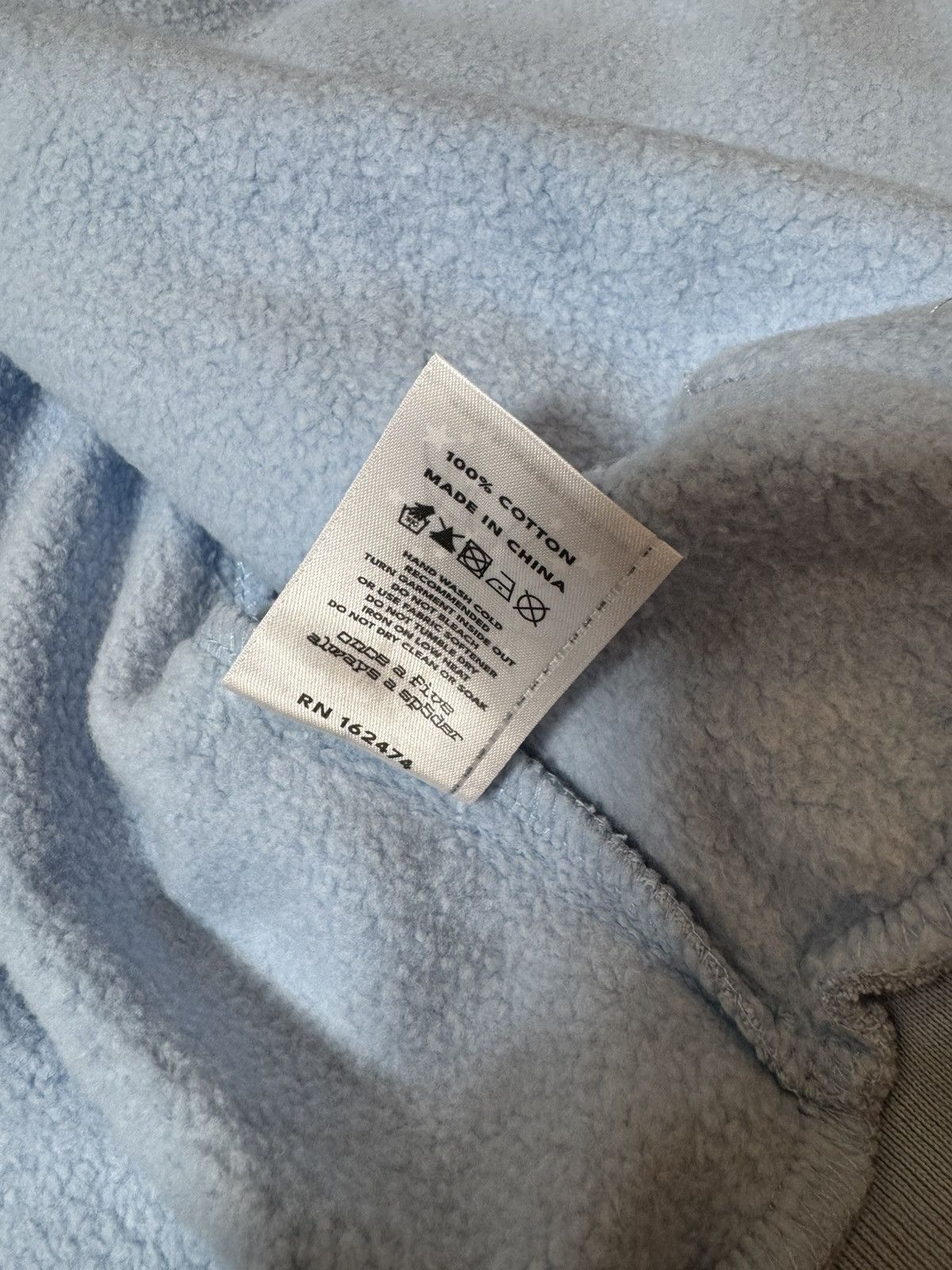 Sp5der Sp5der Mixed Stone OG V2 Zip Hoodie - Rock Blue Size M Size US M / EU 48-50 / 2 - 6 Thumbnail