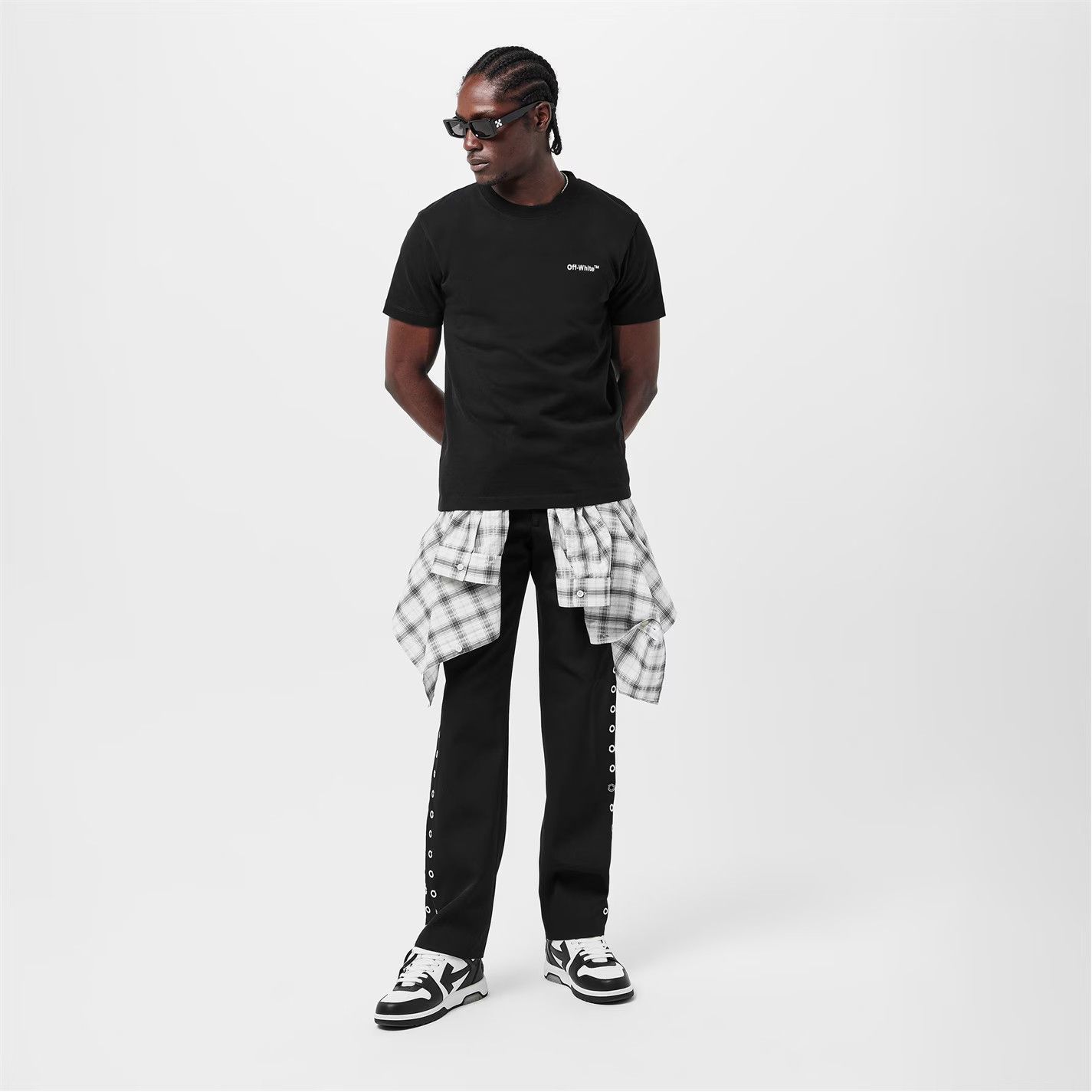 Off-White o1g2r1mq0226 Helvetica Logo Short Sleeve Typography T-Shirt Size US XS / EU 42 / 0 - 4 Thumbnail