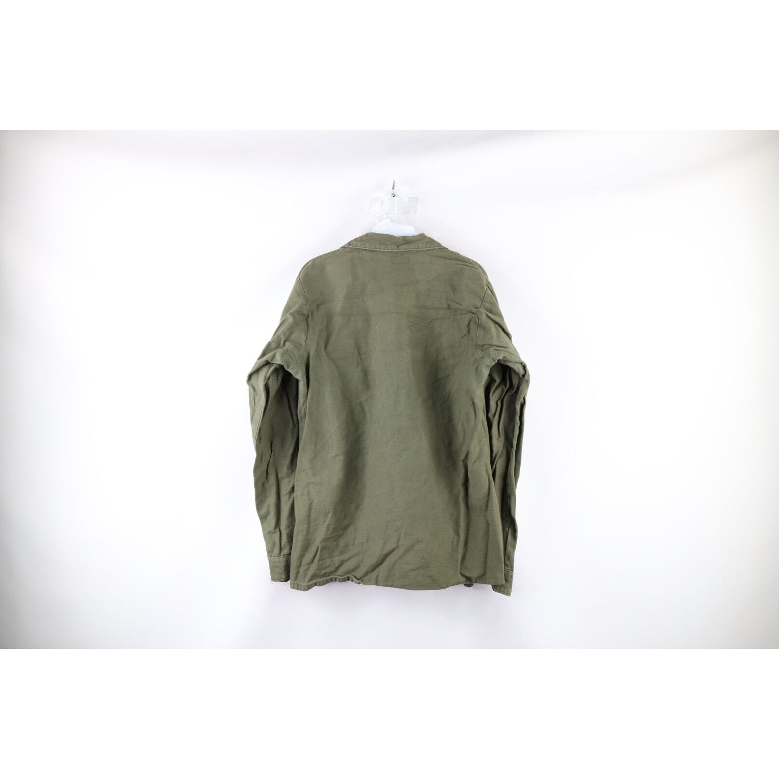 Vintage Vintage 70s Vietnam Era Cotton Sateen OG 107 Shirt Size US L / EU 52-54 / 3 - 10 Thumbnail
