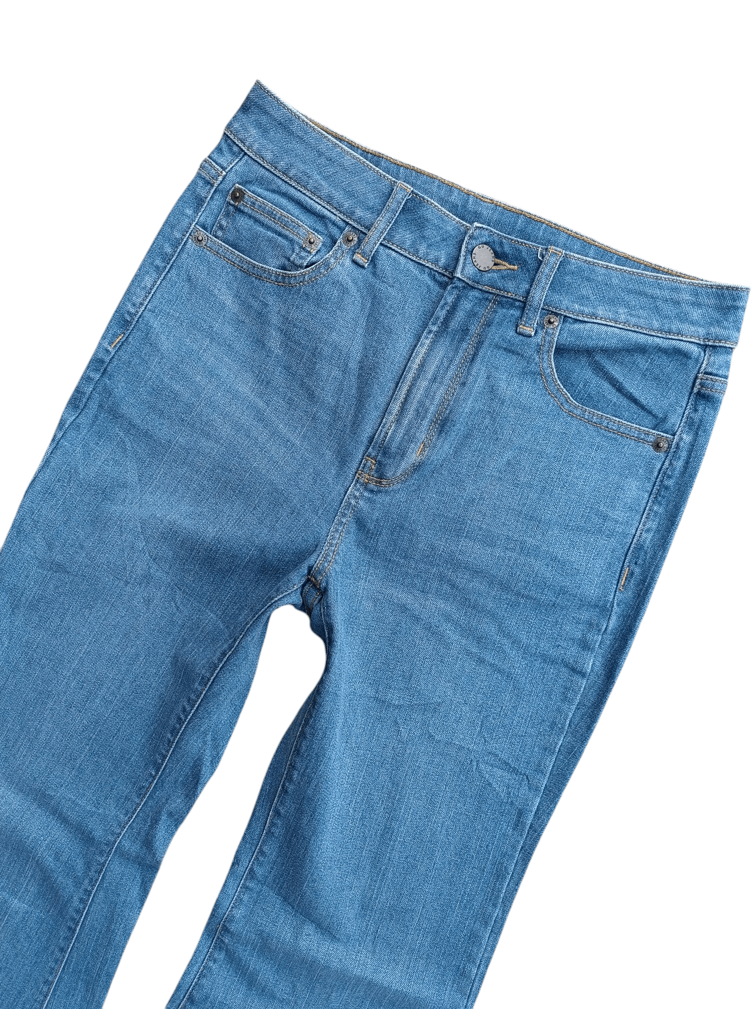 JNCO × Japanese Brand Y2K GU Japanese Brand Super Wide Leg Flared Denim E235 Size US 27 - 9 Thumbnail
