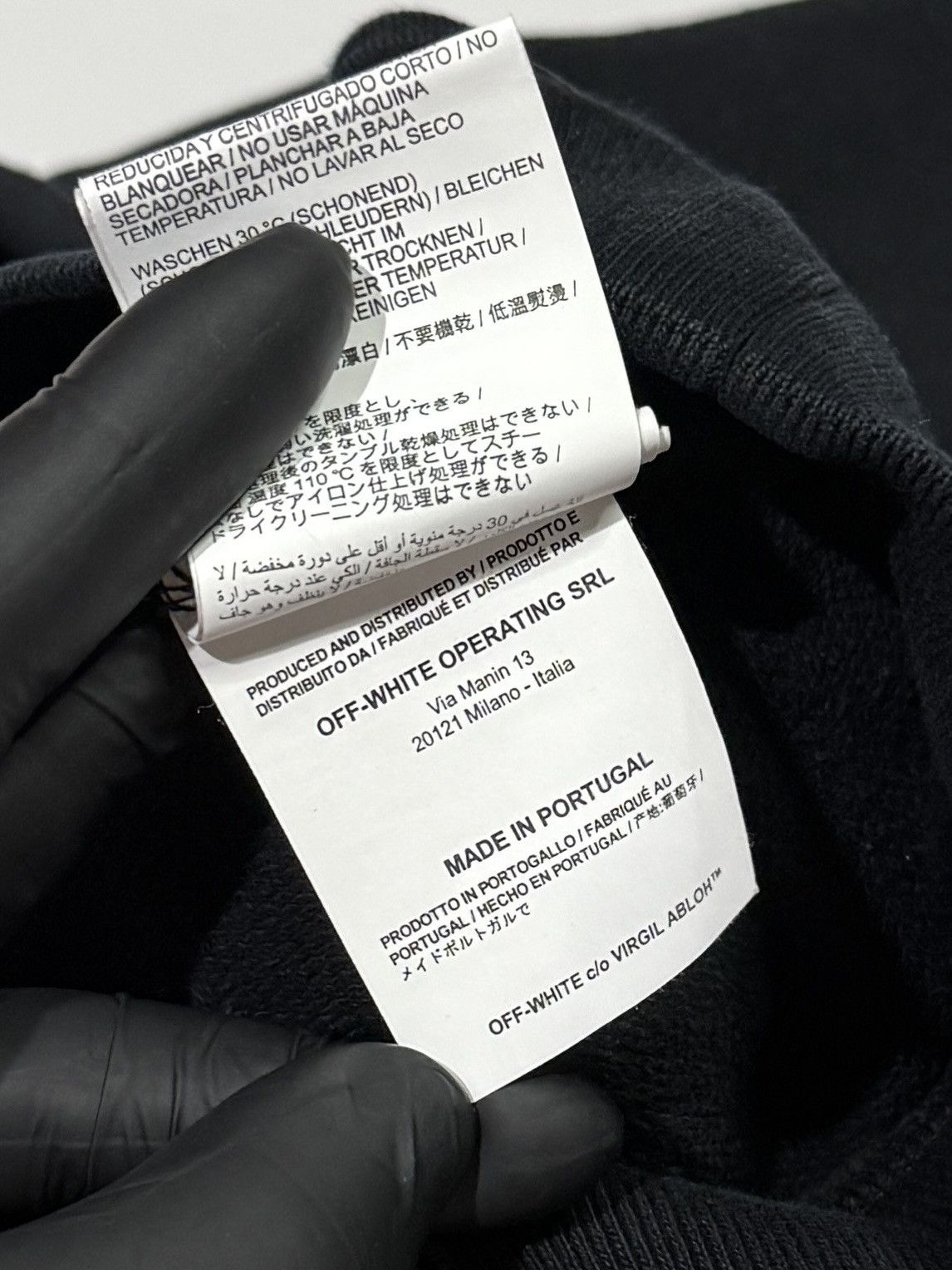 Off-White Off-White Diagonal Split logo hoodie Size US S / EU 44-46 / 1 - 9 Thumbnail