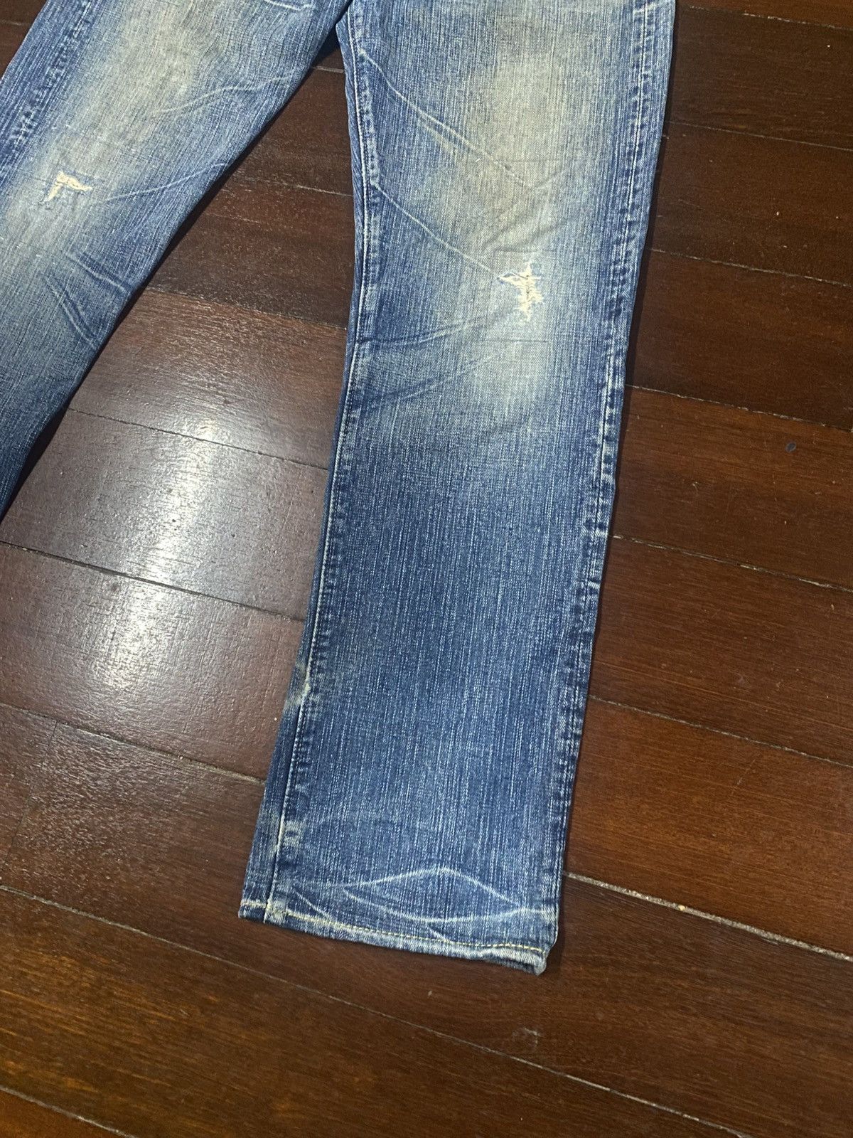 Sugar Cane Rare vintage SUGAR CANE OKINAWA JEAN distressed rework boro Size US 31 - 4 Thumbnail