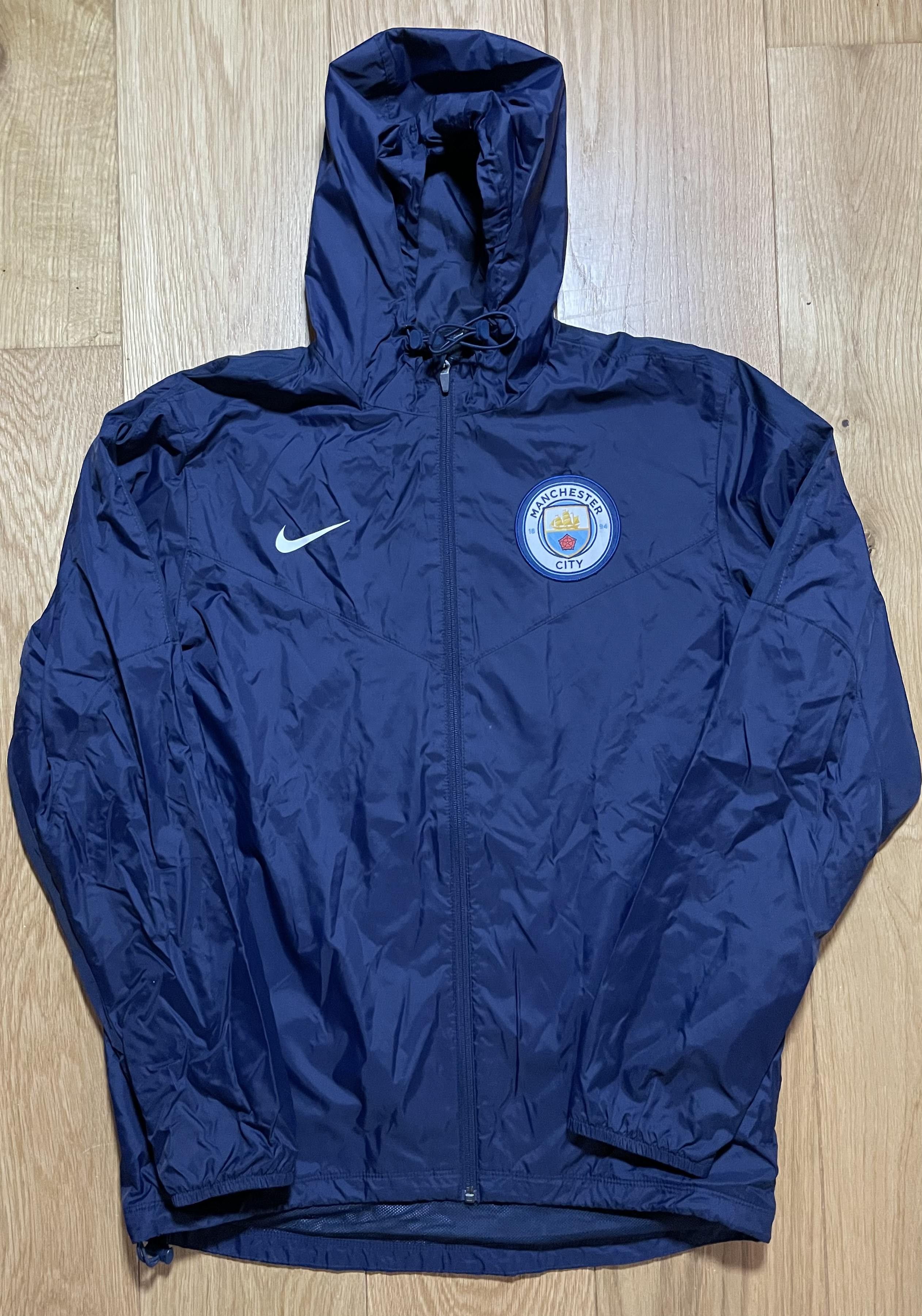Nike Nike x Manchester City Hooded Windbreaker Jacket Size US M / EU 48-50 / 2 - 1 Thumbnail