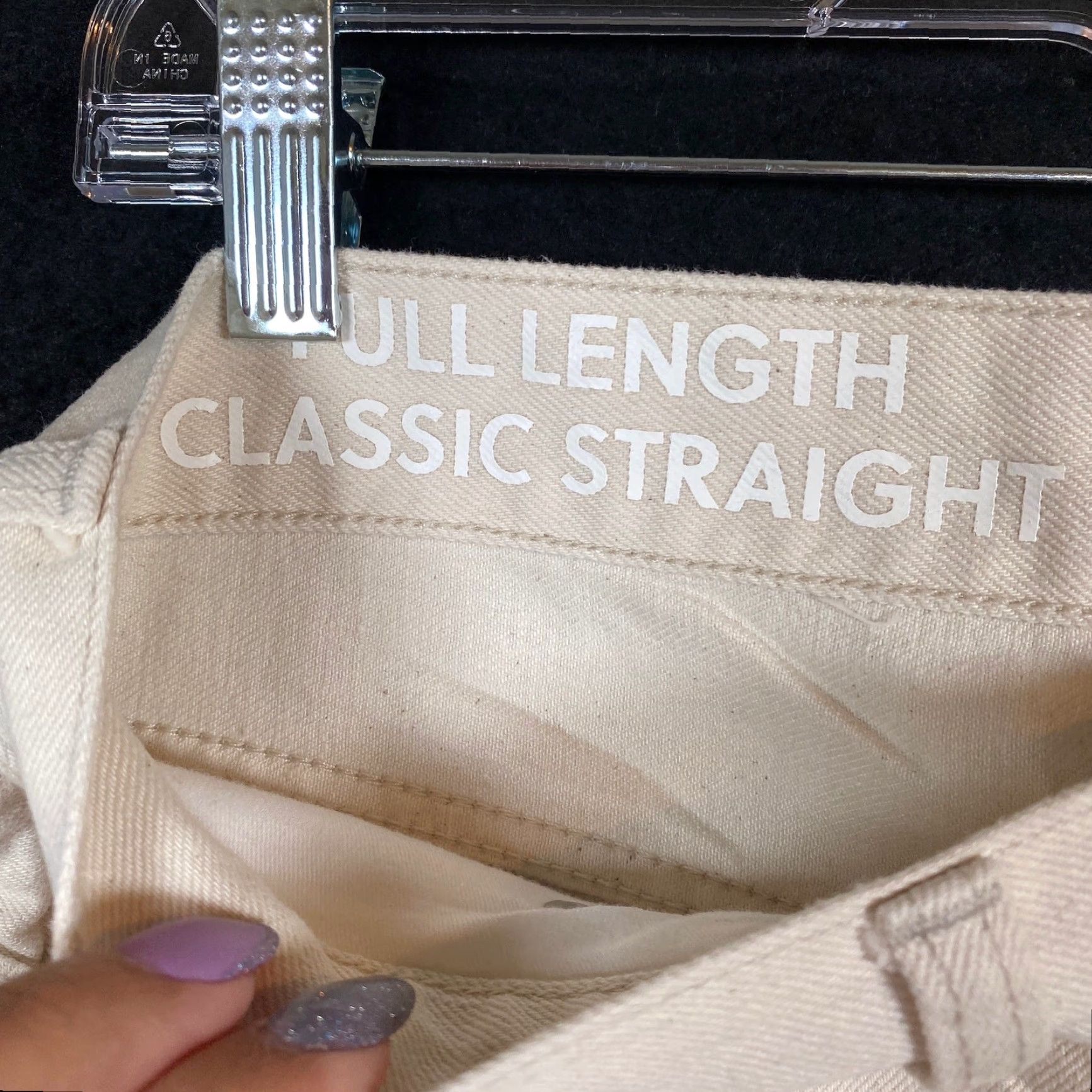 J.Crew J.Crew Jeans Cream Full Length Straight 100% Cotton 28 Womens Casual Momcore Normcore Streetwear 5-Pocket Denim Zip Button Size 28" / US 6 / IT 42 - 4 Thumbnail