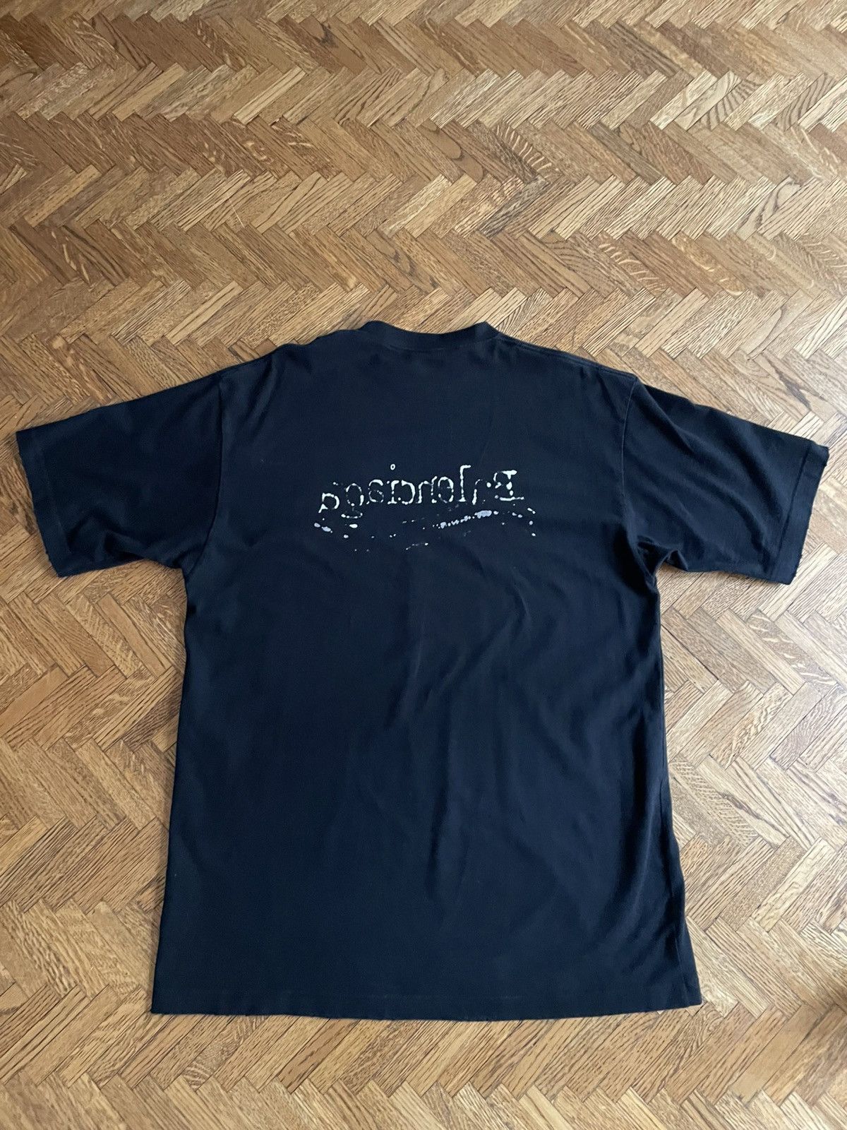 Balenciaga Balenciaga Political Hand Drawn Oversized Tee Size US XS / EU 42 / 0 - 7 Thumbnail