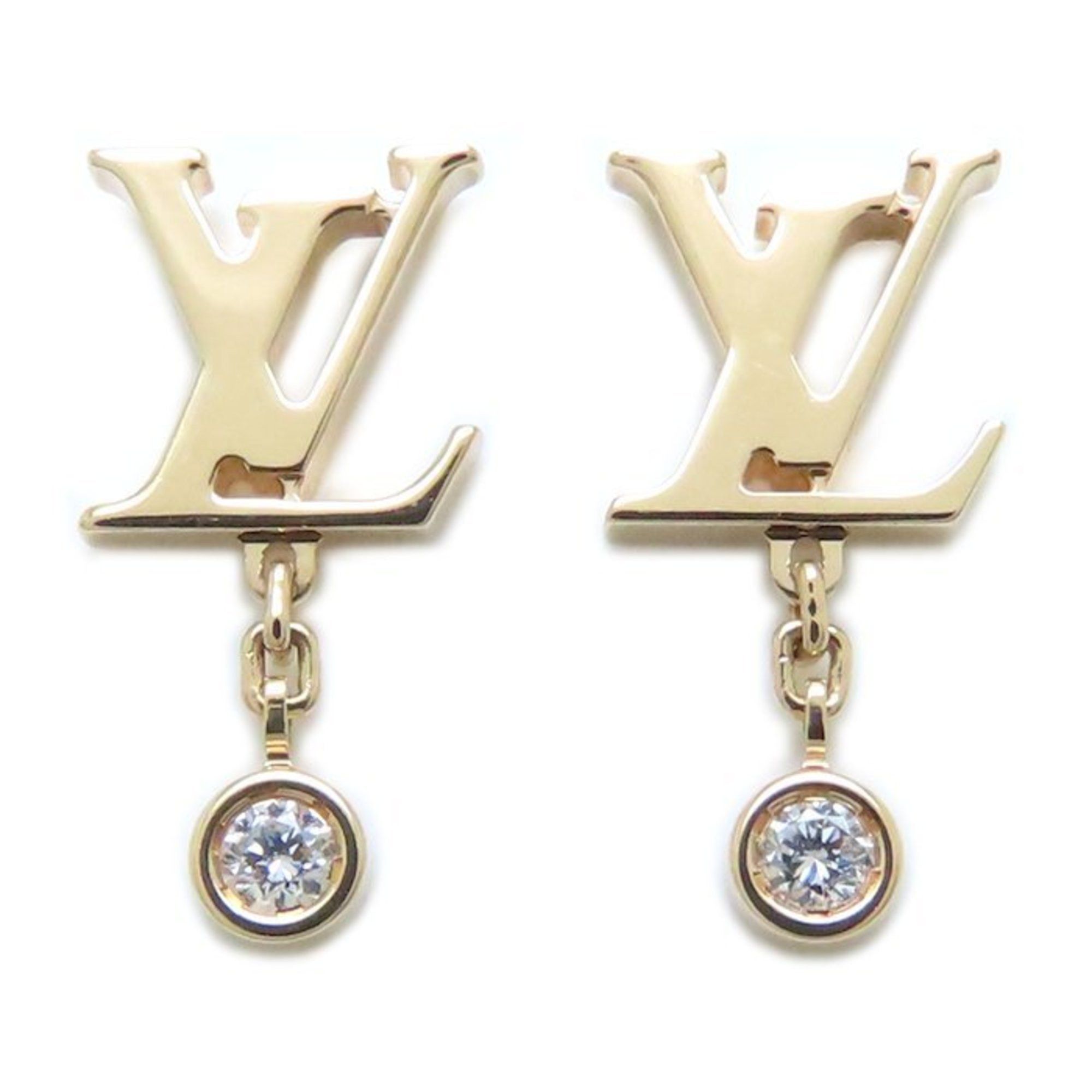 LOUIS VUITTON Idylle Blossom Diamond Earrings, Set of (Single