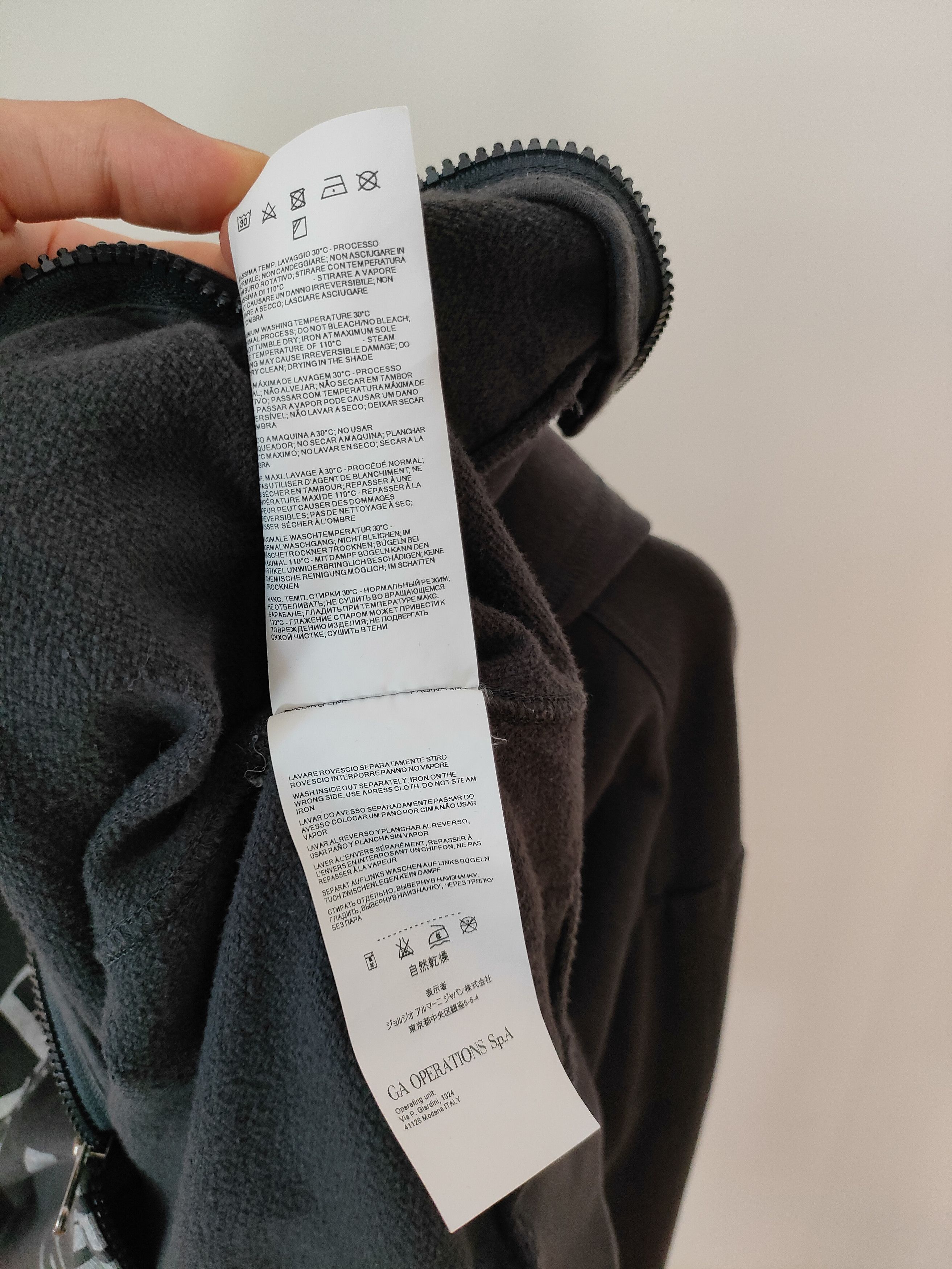 Armani y2k Armani Jeans Zip Up Hoodie Size US XXL / EU 58 / 5 - 6 Thumbnail