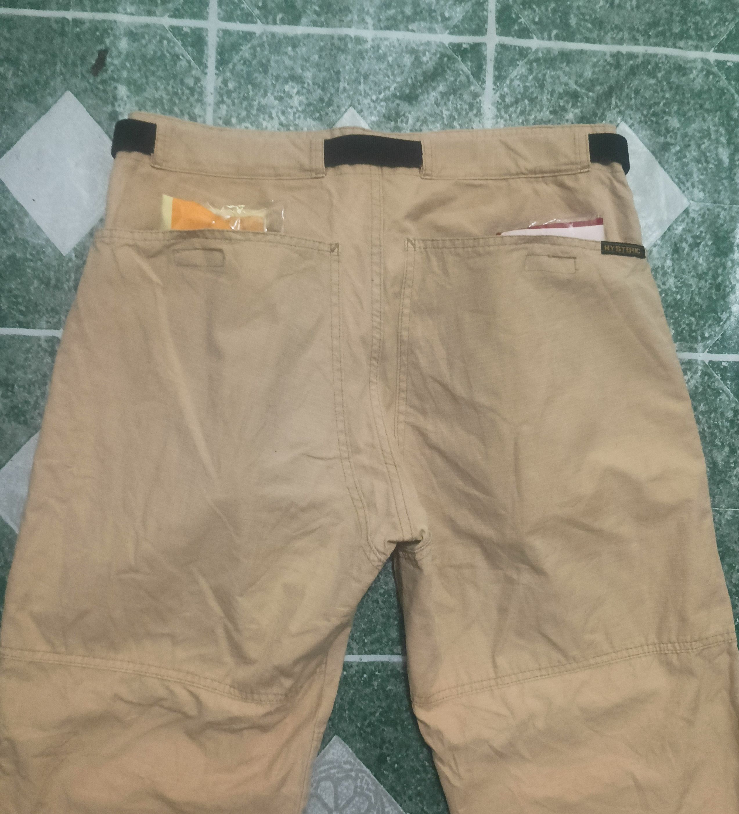 Hysteric Glamour Hysteric Glamour Double Knee Pocket Big Size With Belt Size US 32 / EU 48 - 18 Thumbnail