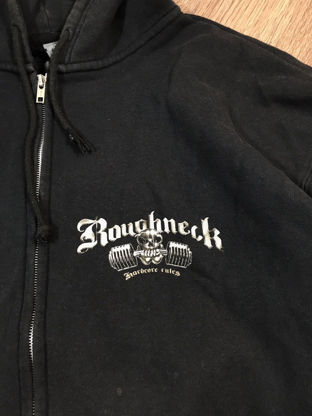 Vintage Vintage Zip Up Hoodie Damned To Train Size US XXL / EU 58 / 5 - 5 Thumbnail