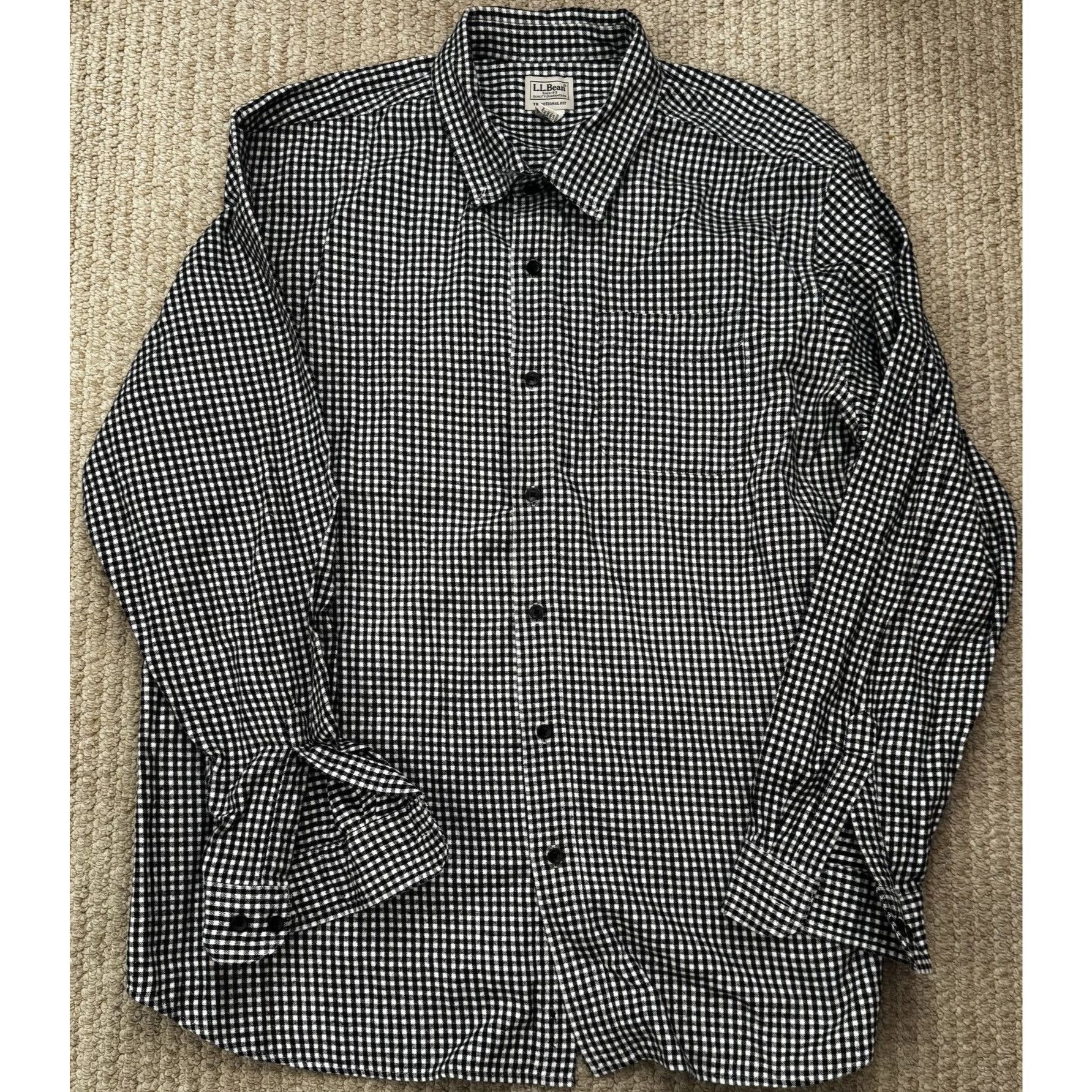 L.L. Bean LL Bean Shirt Mens Size XXL Traditional Fit 228061 Size US XXL / EU 58 / 5 - 1 Thumbnail
