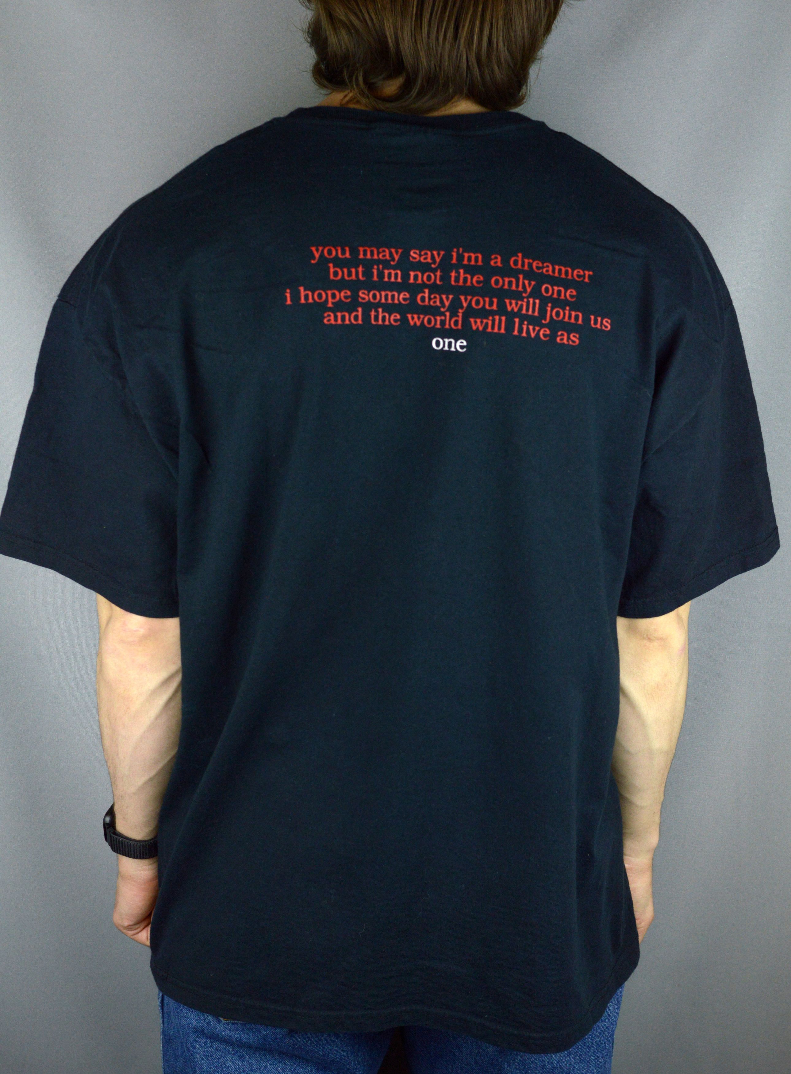 Vintage Vintage John Lennon 1998 t shirt Size US XL / EU 56 / 4 - 2 Thumbnail